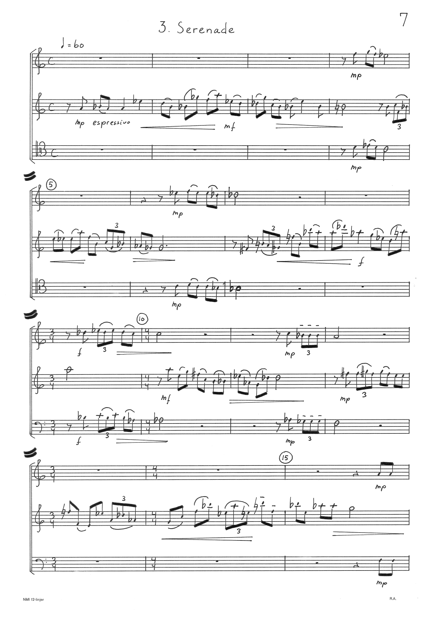 Trio for Flute, Oboe and Bassoon, op. 12 - Image 9