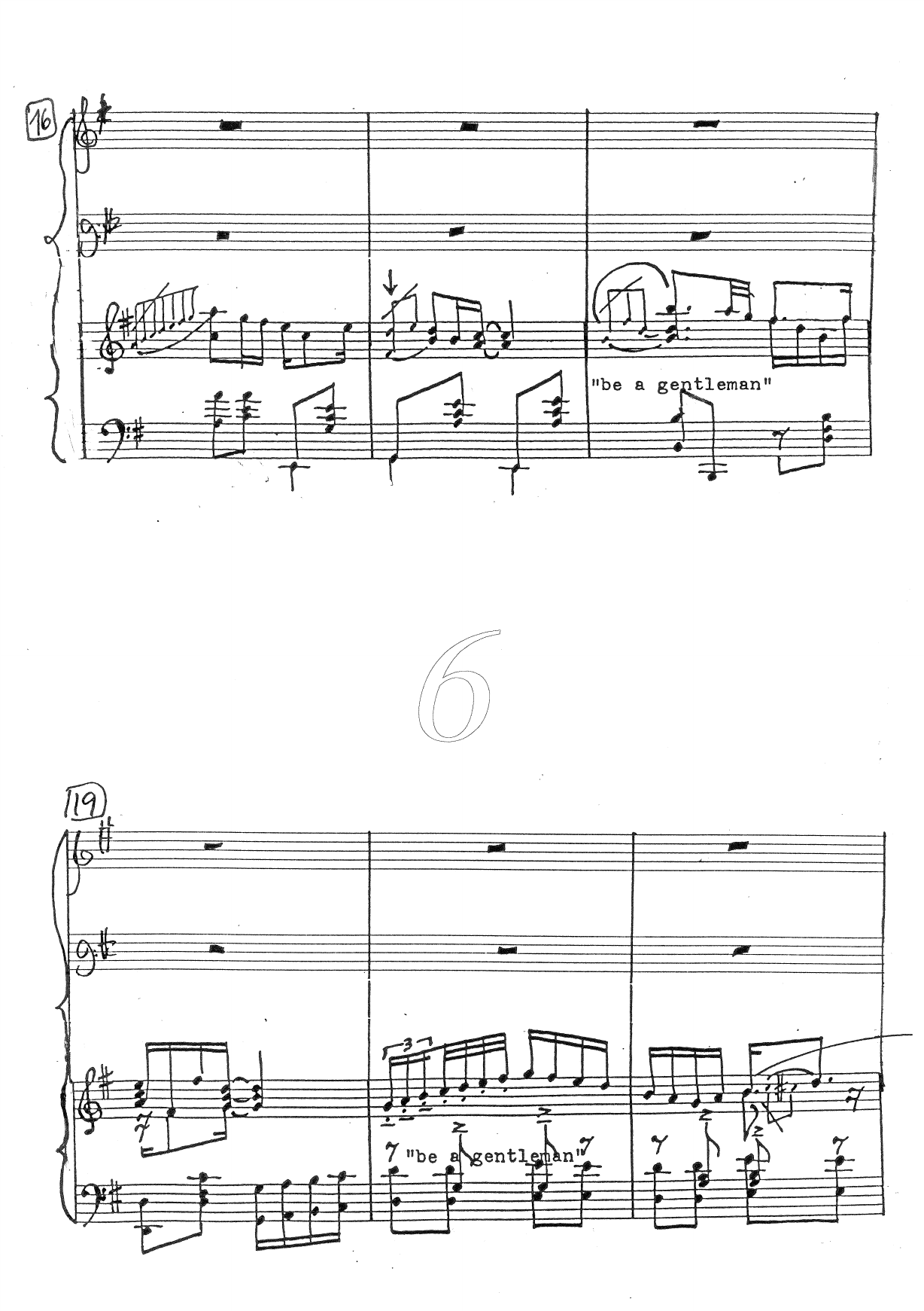 Bromeliaceae Choral Rag - For klavér solo med Blandet(SATB)kor akkompagnement - Bilde 6
