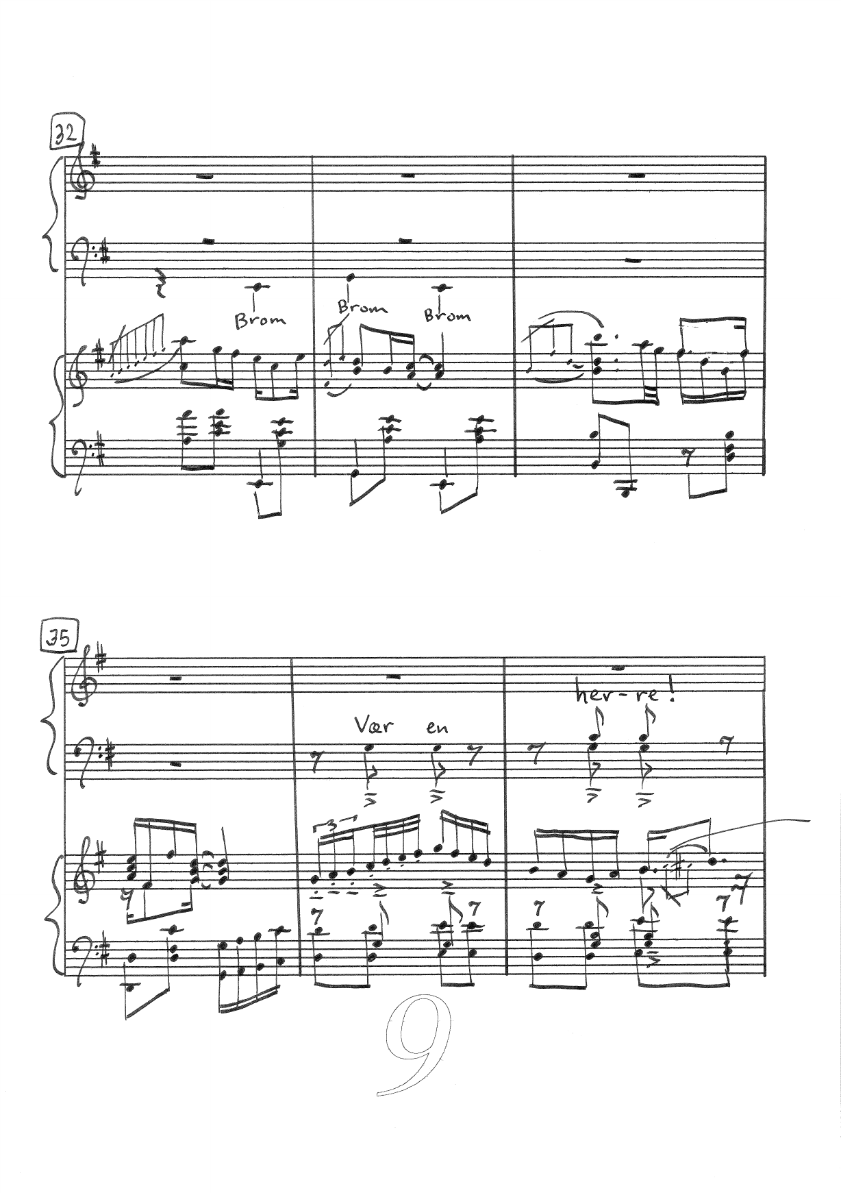 Bromeliaceae Choral Rag - For klavér solo med Blandet(SATB)kor akkompagnement - Bilde 9