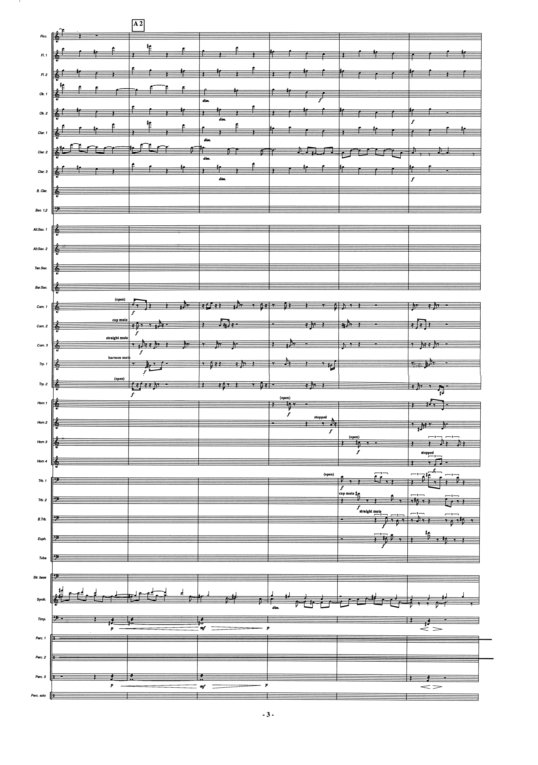 Harstad for Symphonic Band and Percussion Soloist - Bilde 7