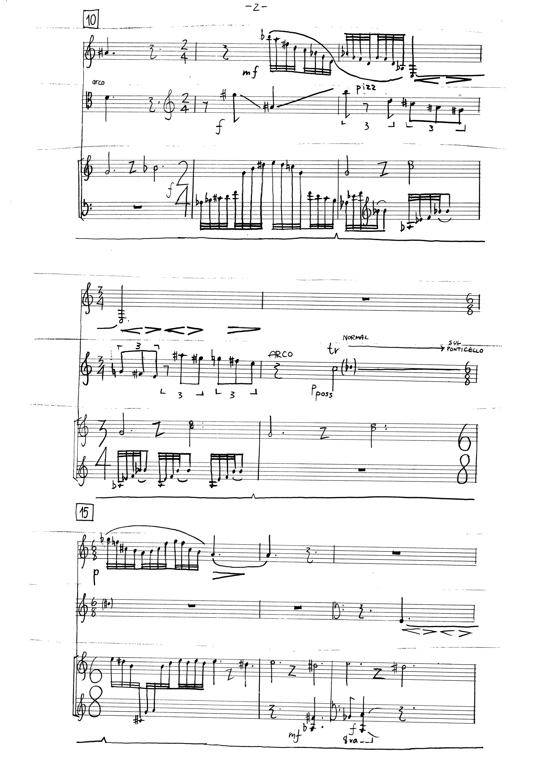 ...und was sie stillt... for klarinett, cello, klaver - Bilde 4