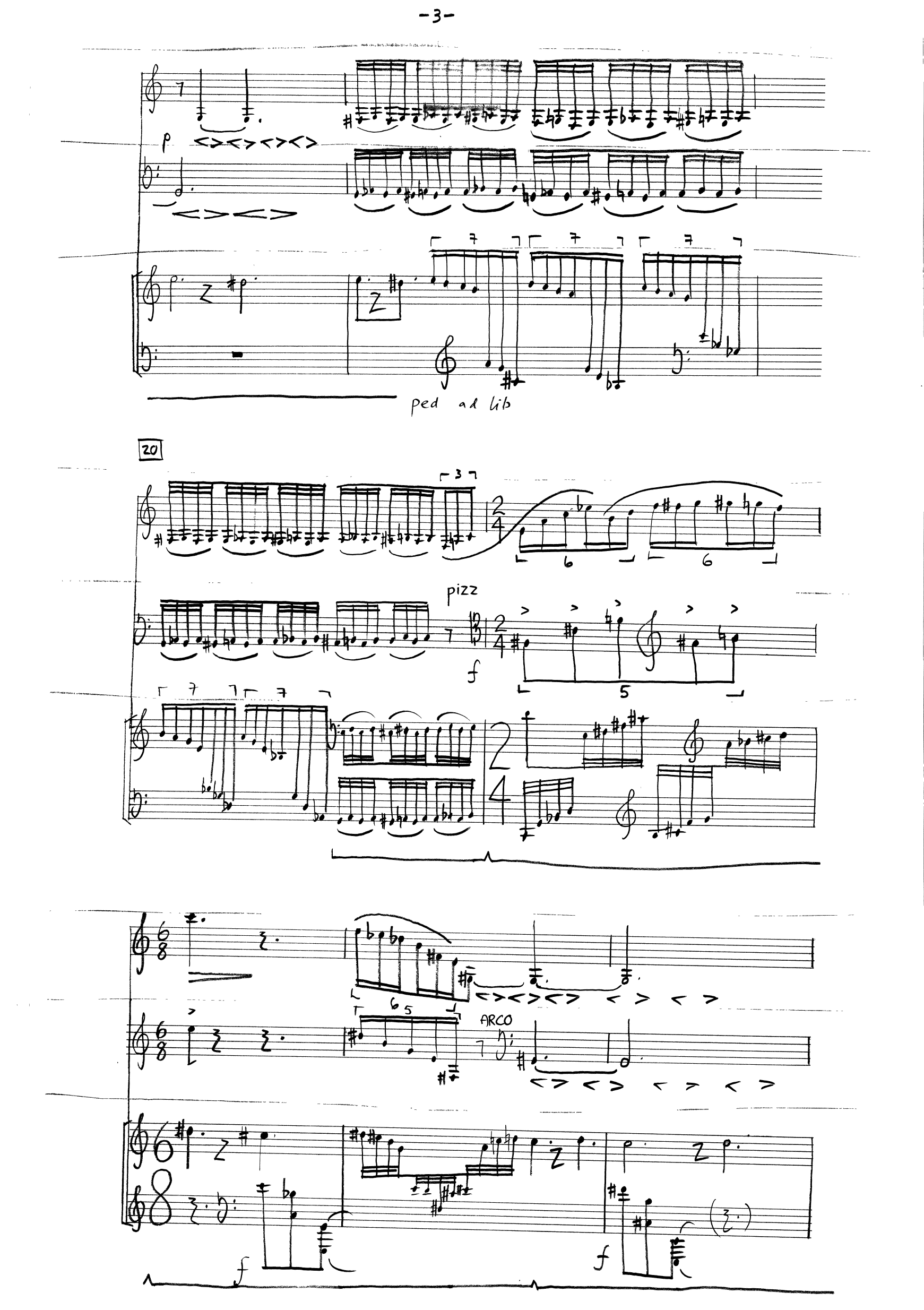 ...und was sie stillt... for klarinett, cello, klaver - Bilde 5