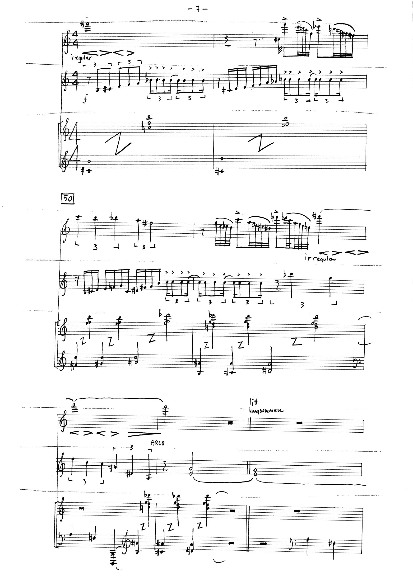 ...und was sie stillt... for klarinett, cello, klaver - Bilde 9