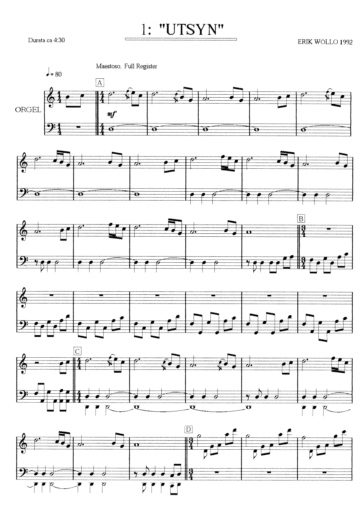 Vidder - Musikk for Orgel og Engelsk Horn - Bilde 7