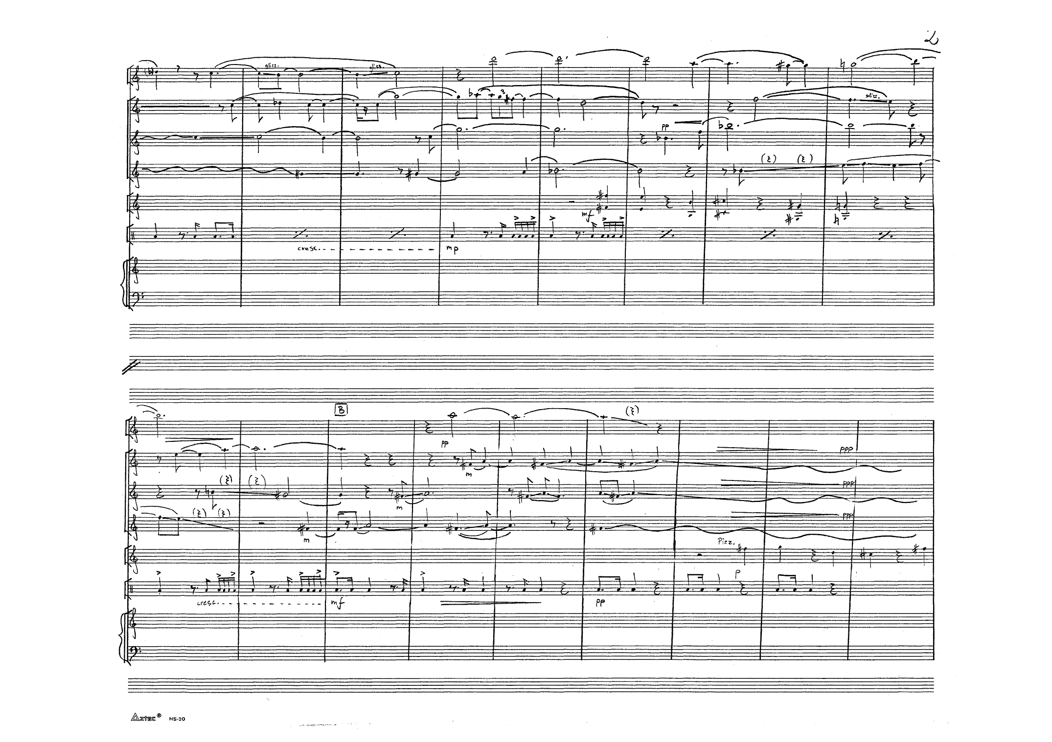 Skirmish for 3 Treble Voices, Oboe, Guitar, Percussion and Piano - Image 4