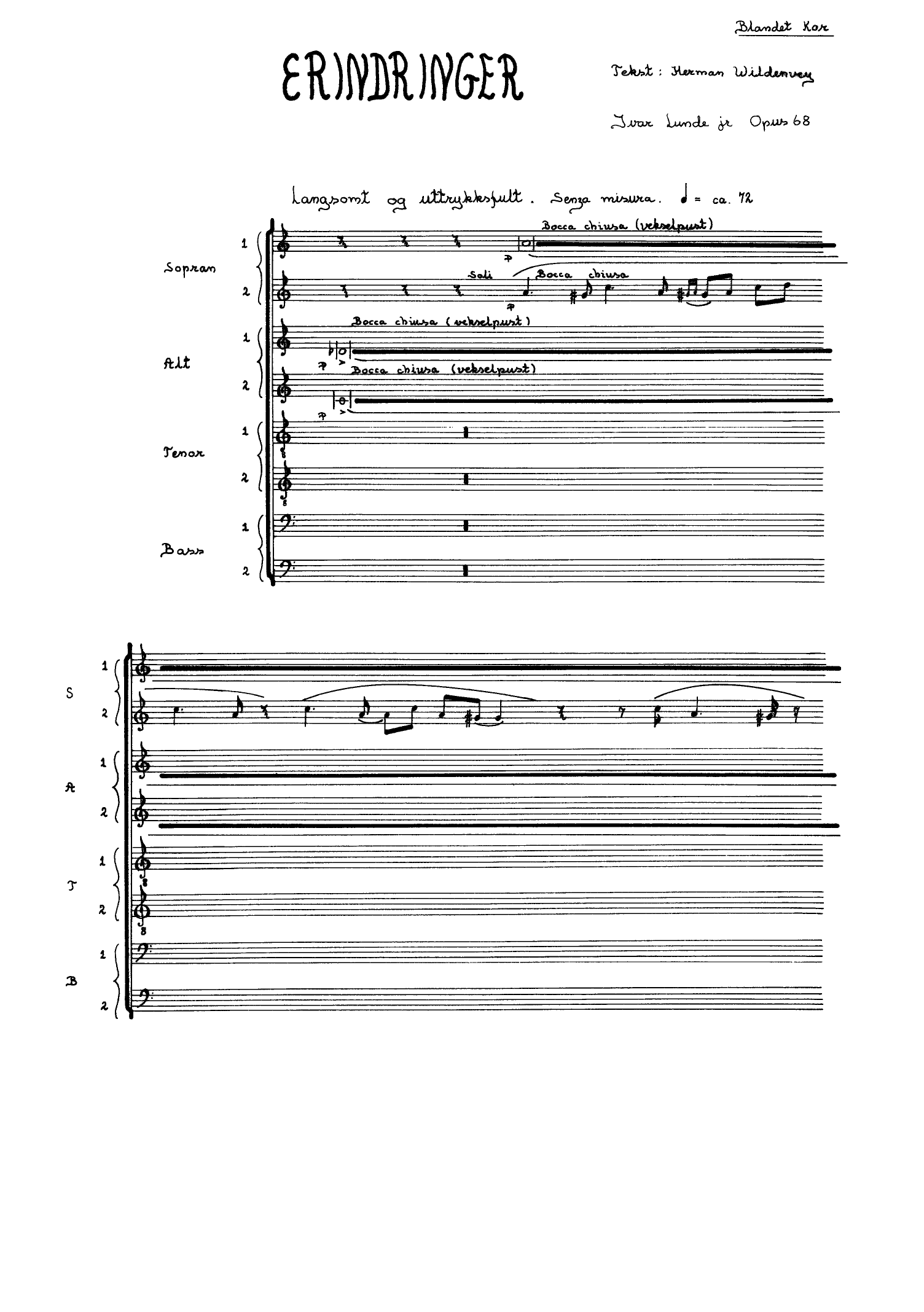 Cobadinaas - Concert Piece for Oboe, Clarinet, Bassoon and Band, op. 77 - Bilde 3