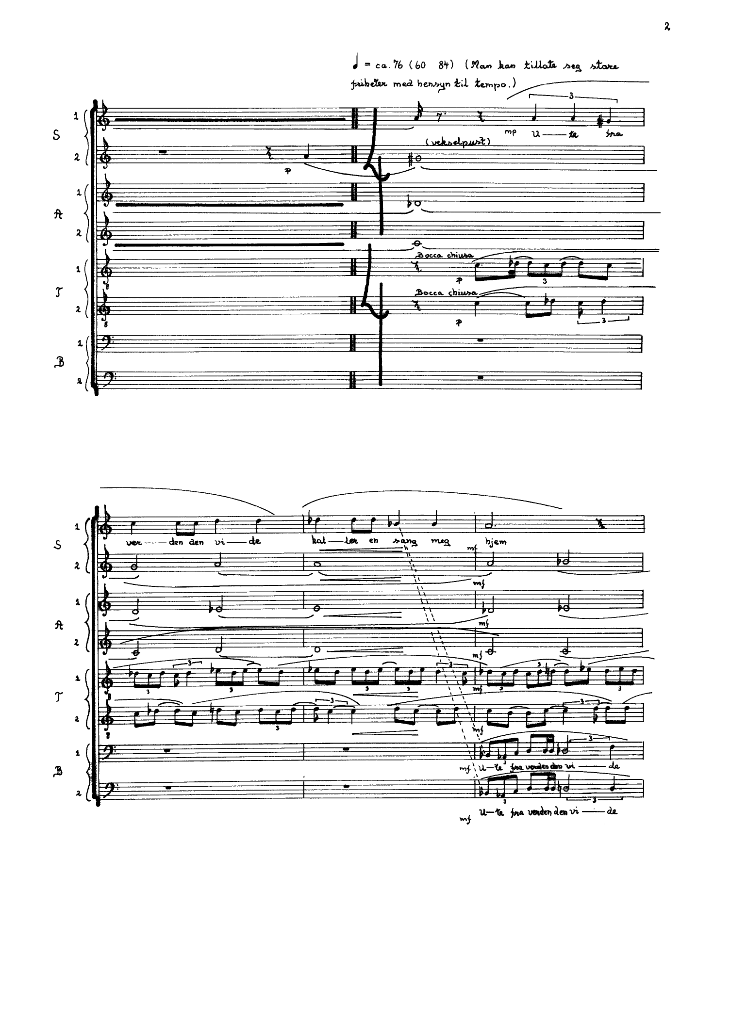 Cobadinaas - Concert Piece for Oboe, Clarinet, Bassoon and Band, op. 77 - Bilde 4