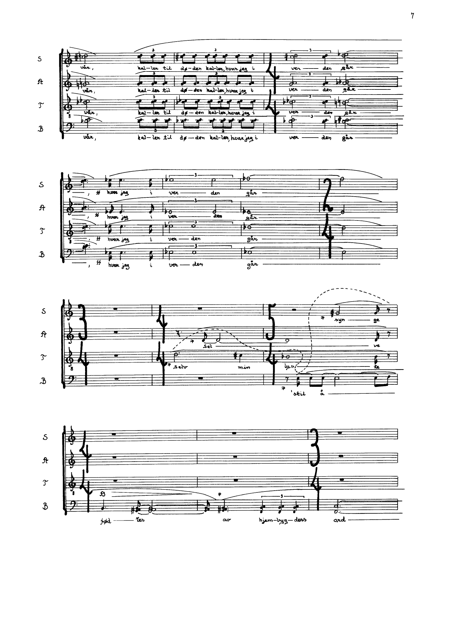 Cobadinaas - Concert Piece for Oboe, Clarinet, Bassoon and Band, op. 77 - Bilde 9