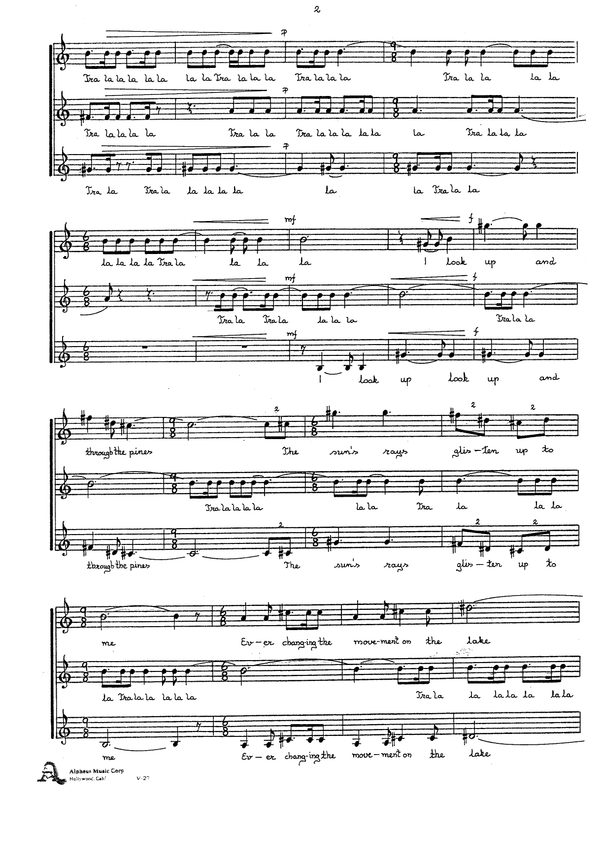 Two the Same for Womens Choir a Cappella, op. 81 - Bilde 4