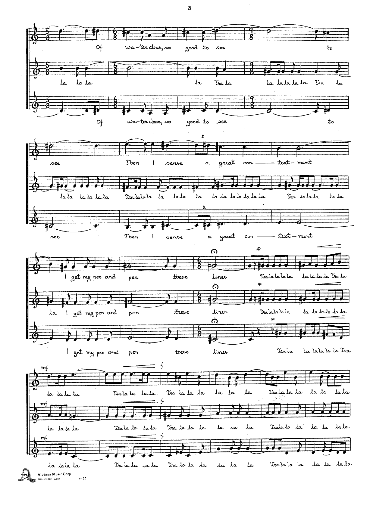 Two the Same for Womens Choir a Cappella, op. 81 - Bilde 5