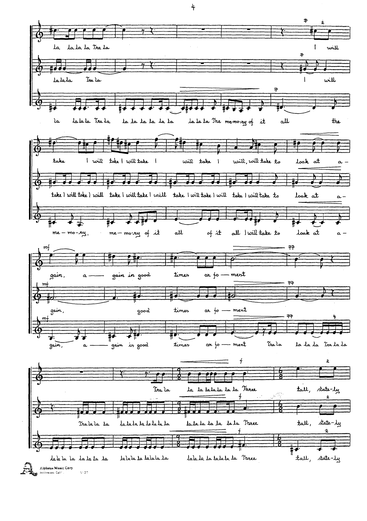 Two the Same for Womens Choir a Cappella, op. 81 - Bilde 6