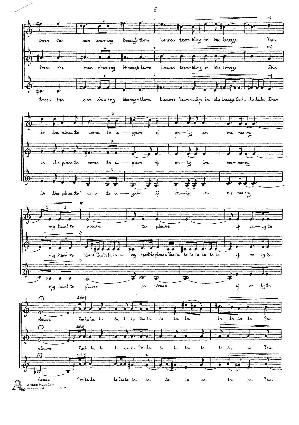 Two the Same for Womens Choir a Cappella, op. 81 - Bilde 7