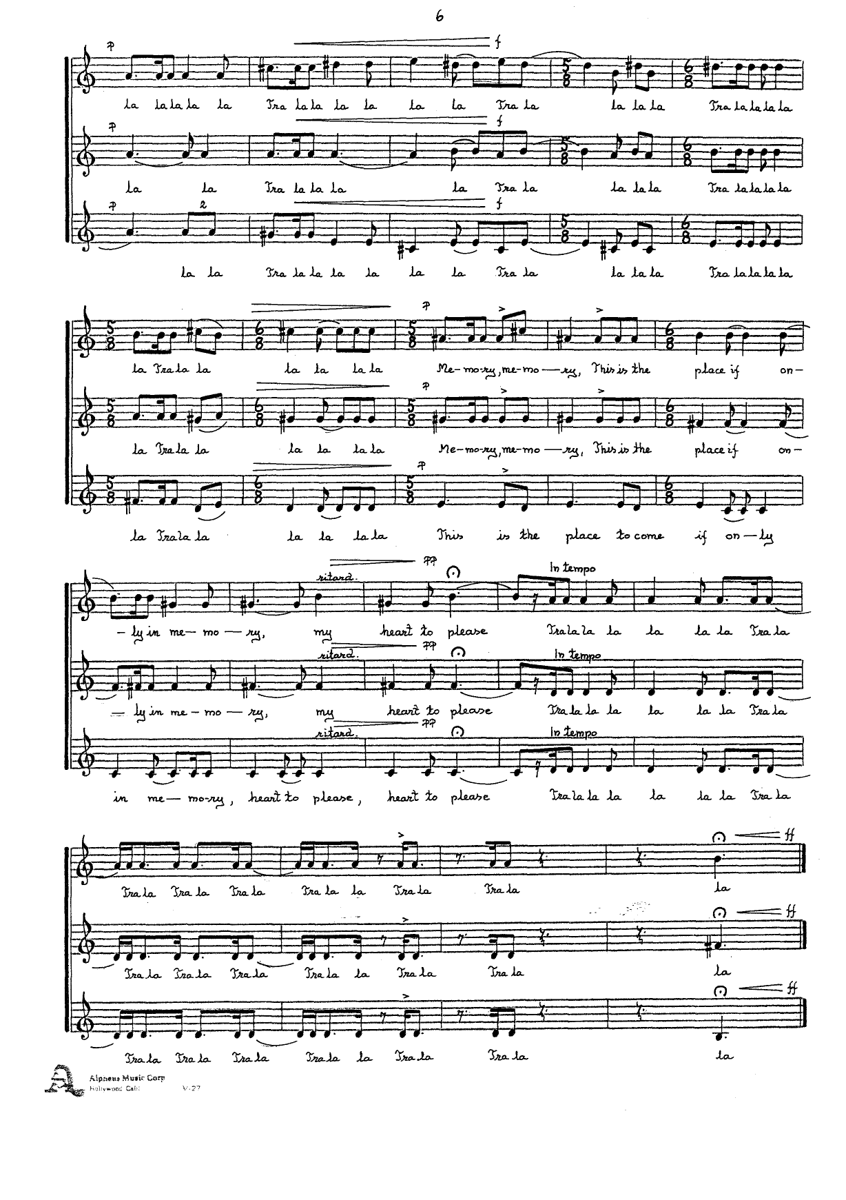 Two the Same for Womens Choir a Cappella, op. 81 - Bilde 8