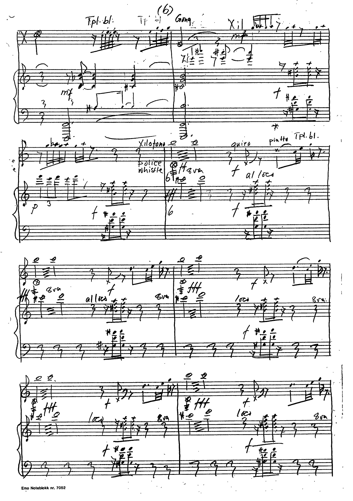 Sceni for klavér og slagverk - Image 8