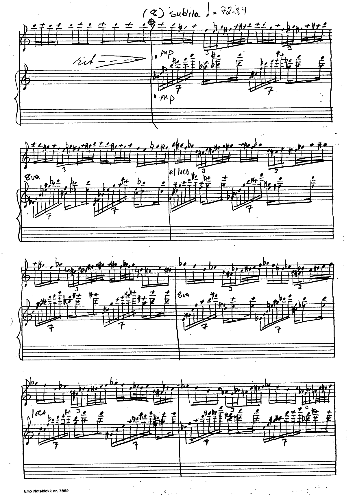 Sceni for klavér og slagverk - Image 10