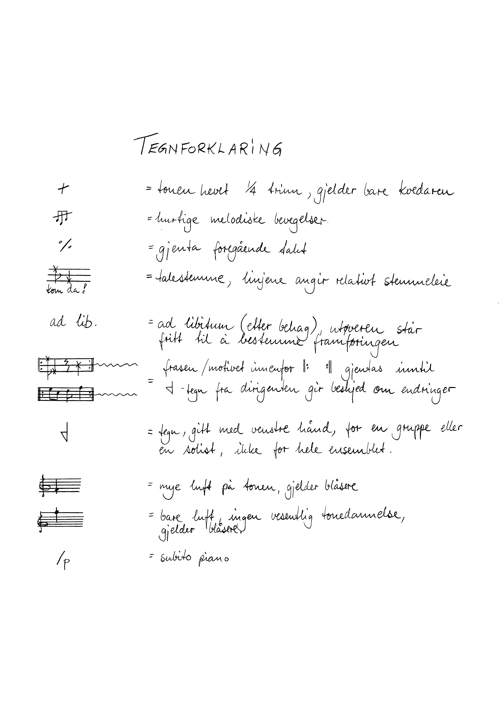 Gjenklang for klarinett, horn, trompet, kvedar, jentekor, 6 herrestemmer - Image 2