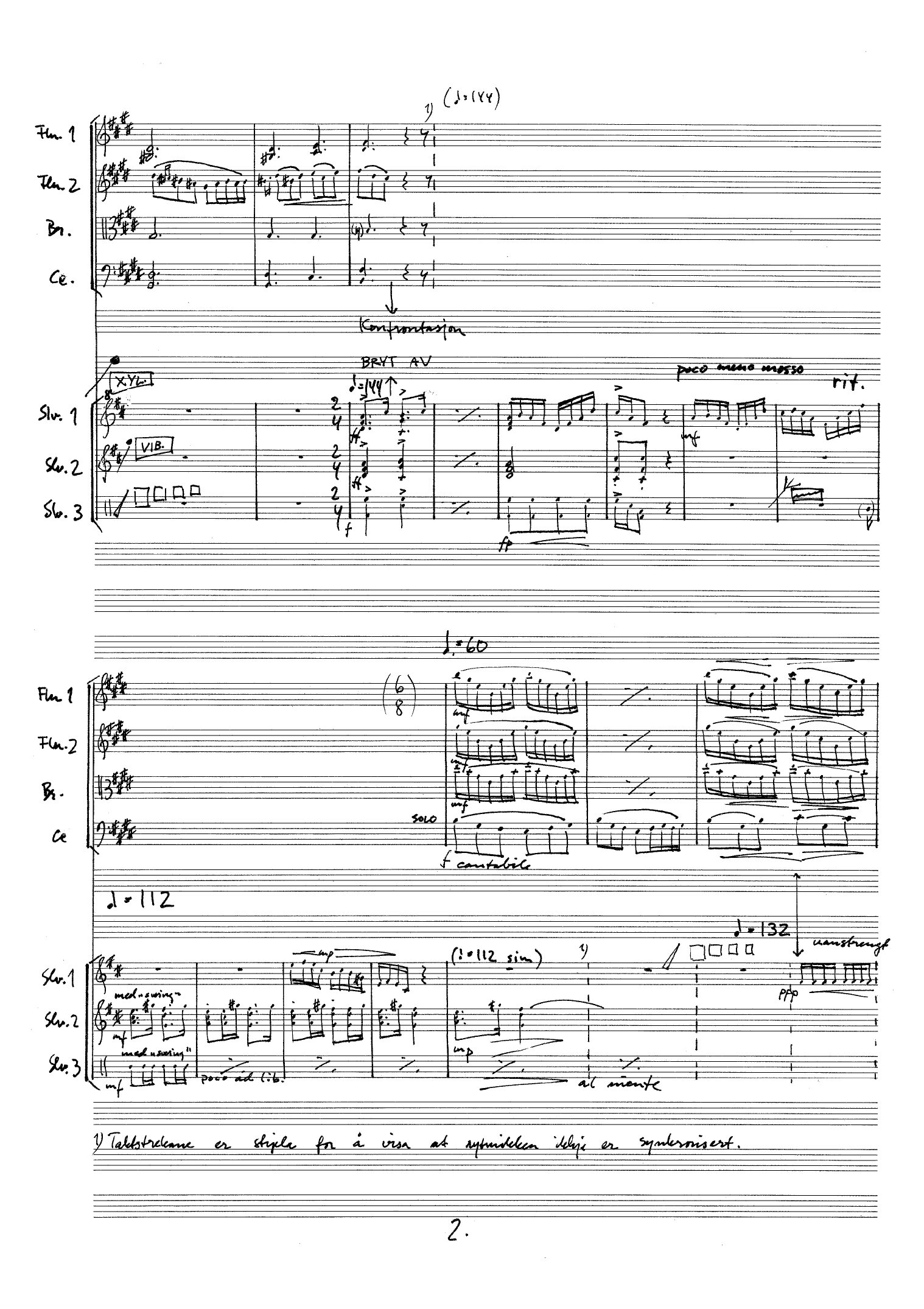 Musikk til Per Gynt for strykekvartett og slagverkstrio - Image 4