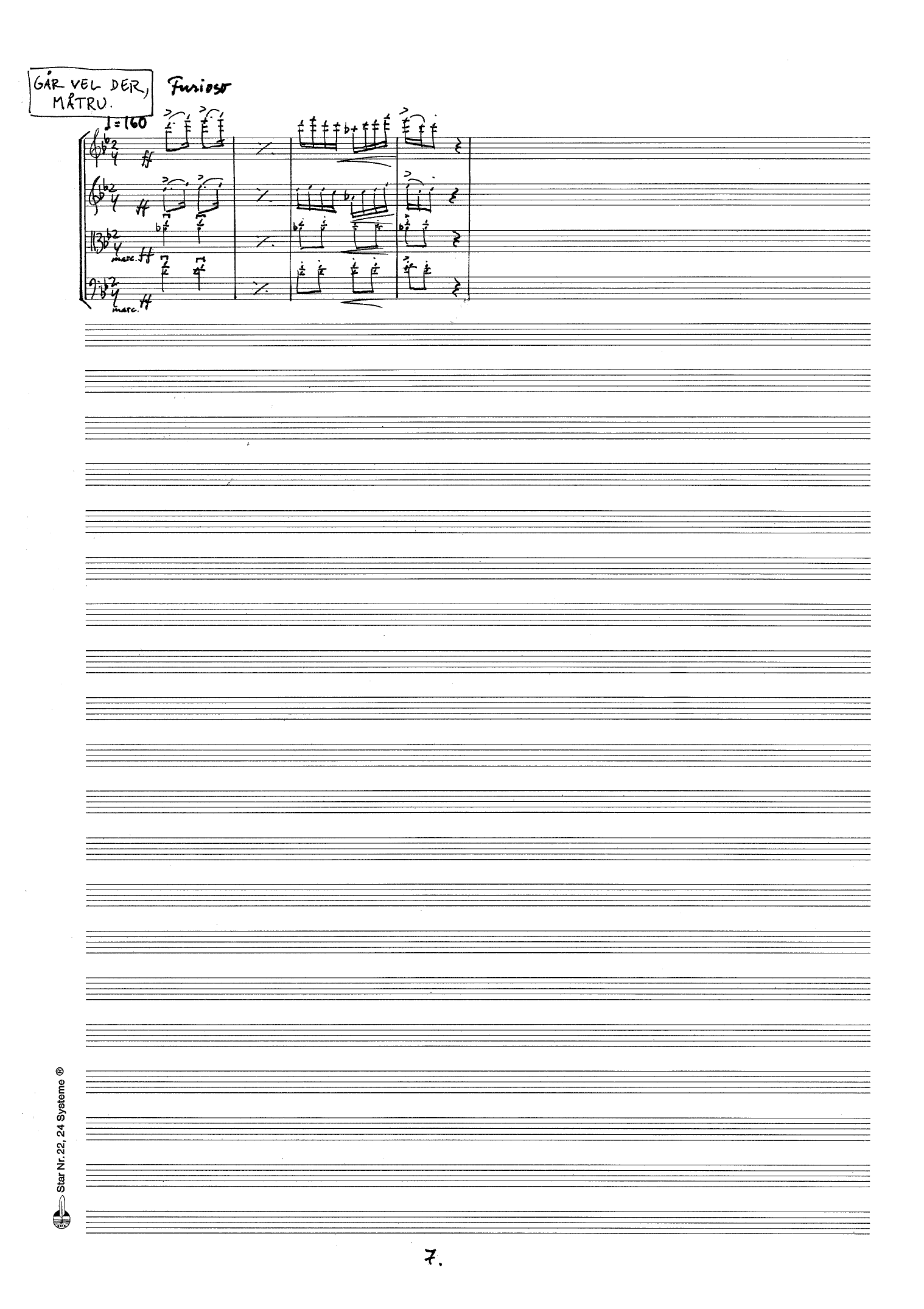 Musikk til Per Gynt for strykekvartett og slagverkstrio - Image 9