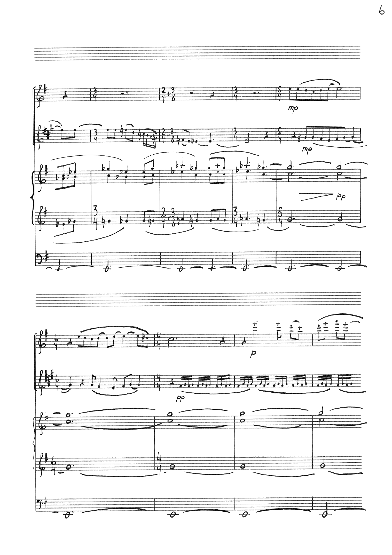 Sonata sacra - For fløyte(fiolin), klarinett(bratsj) og orgel, op. 55 - Image 7