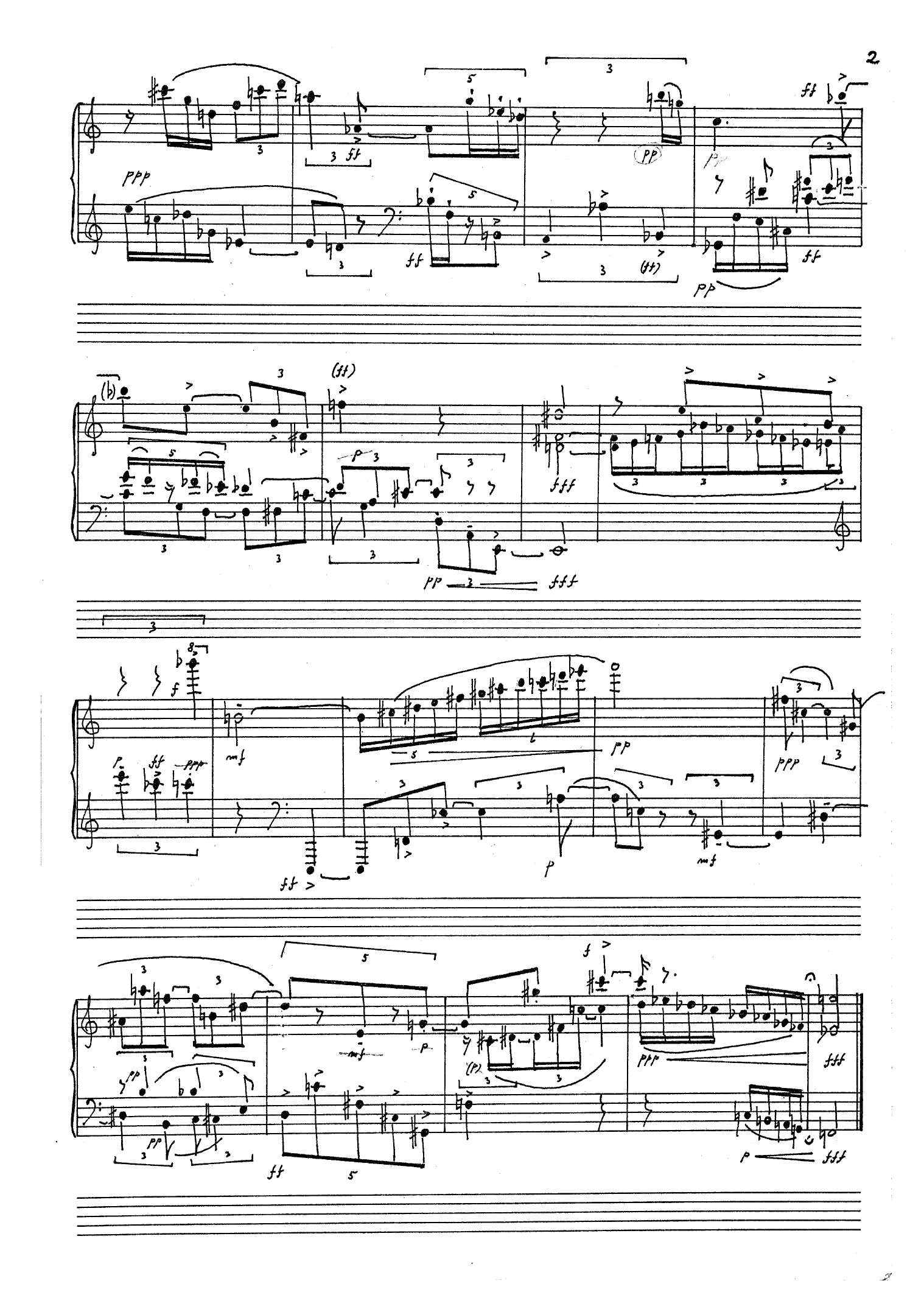 Tre stykker for accordeon solo, op. 39 - Bilde 4