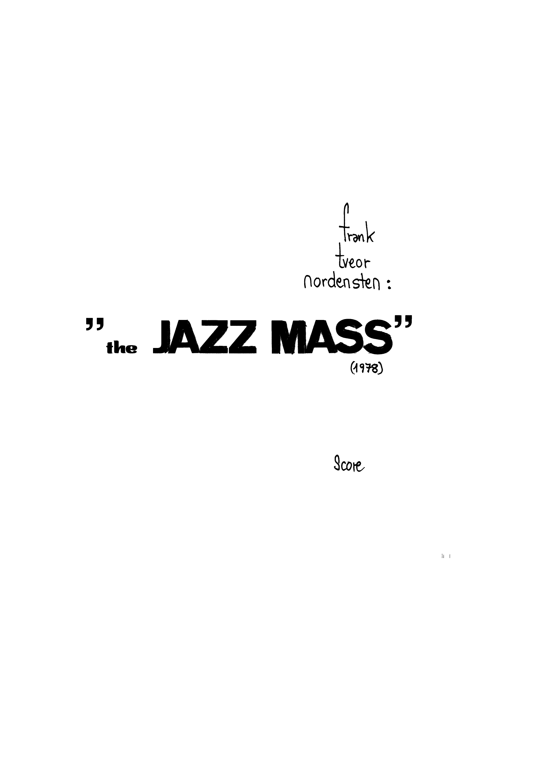 Sample and Hold - for Chamber Ensemble of 6 Players