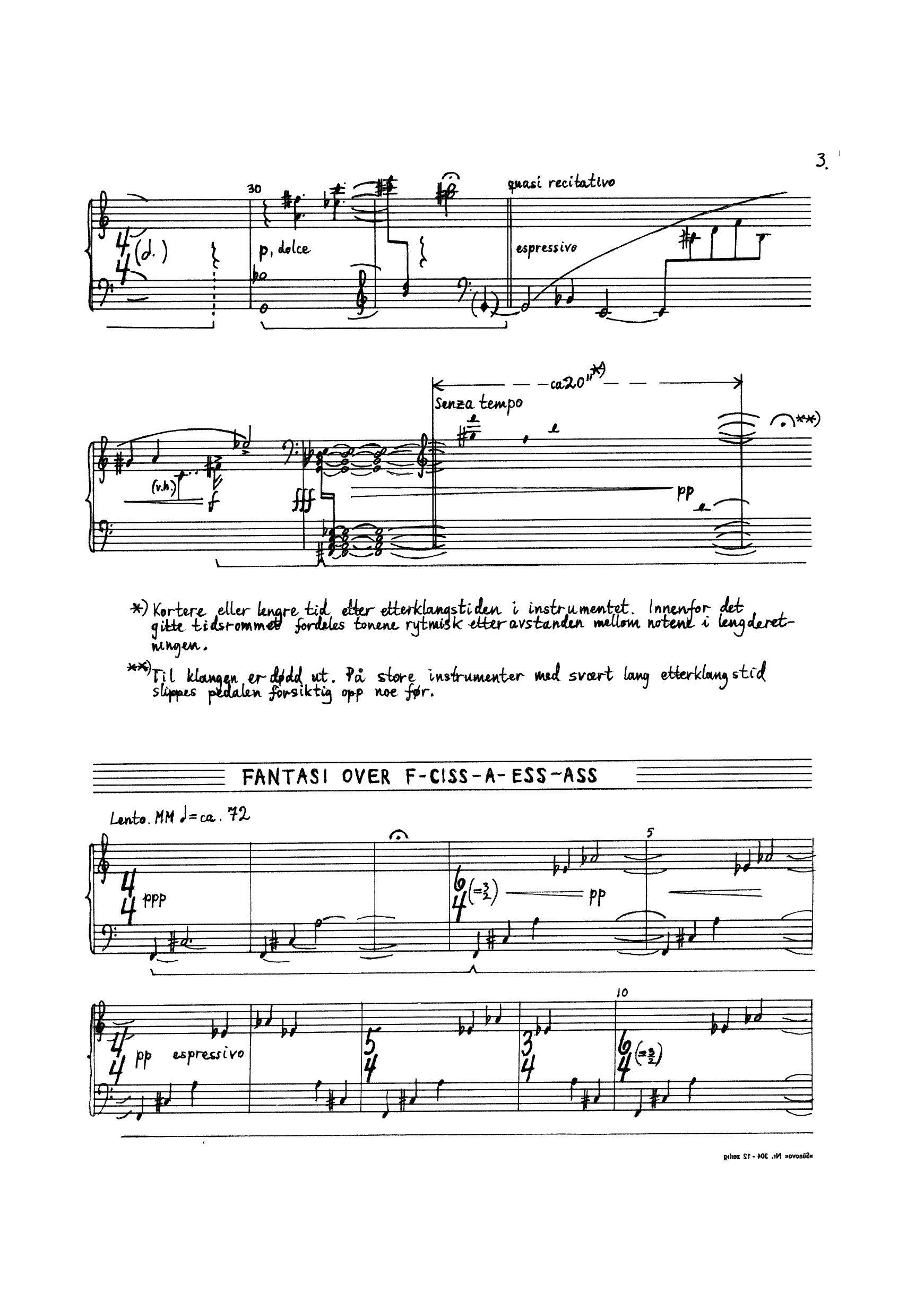 Amateur Music : Five Short Pieces for Piano - Image 4