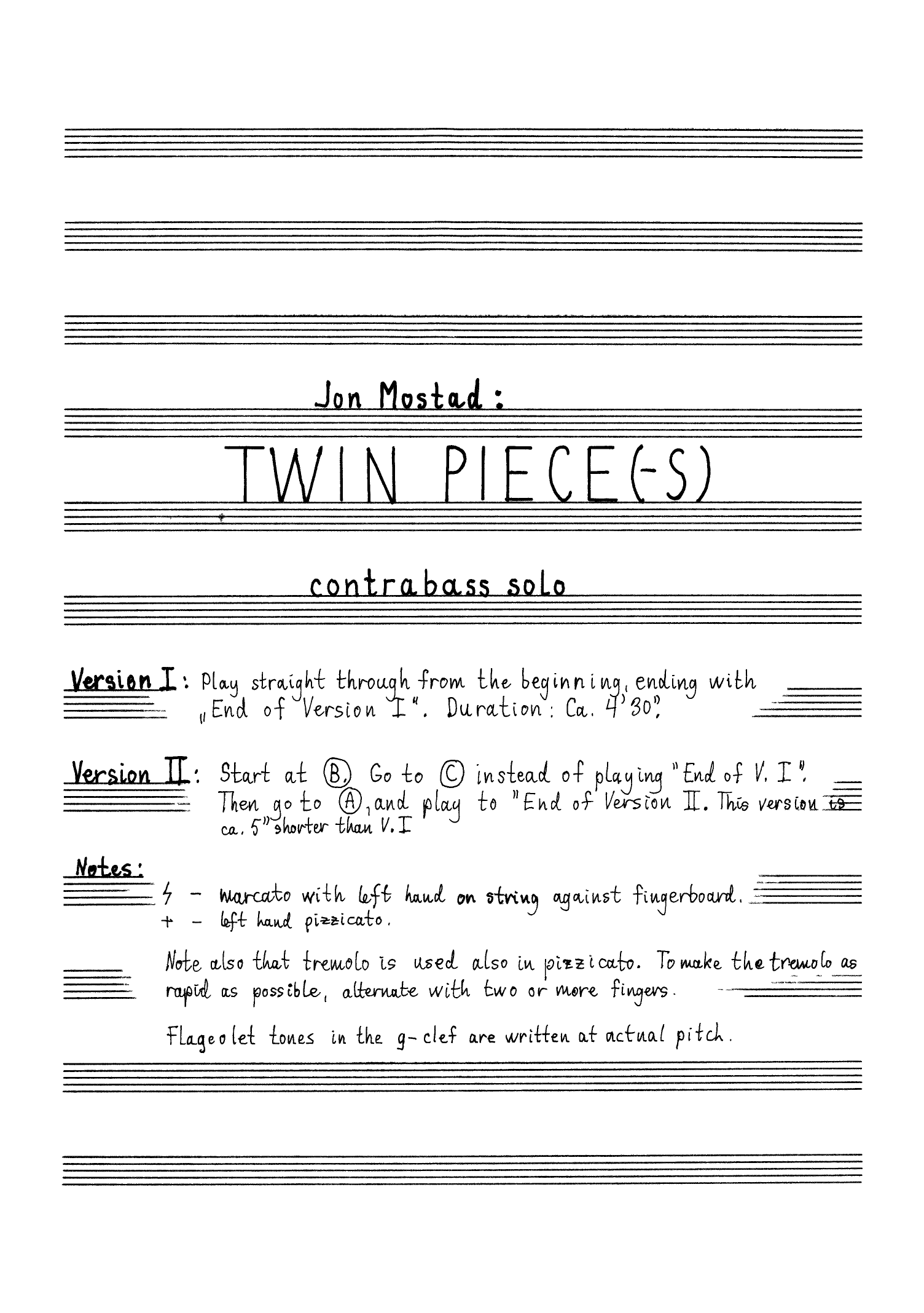 Twin piece(s)