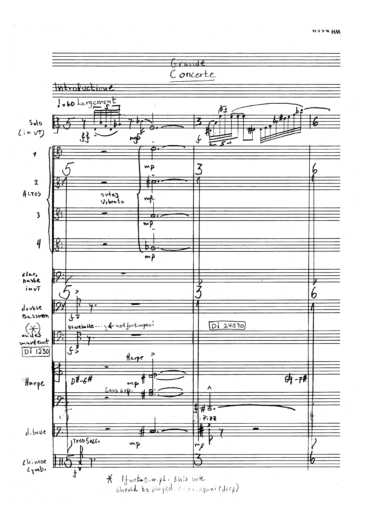 Concerto pour clarinette et orchestre - Image 4