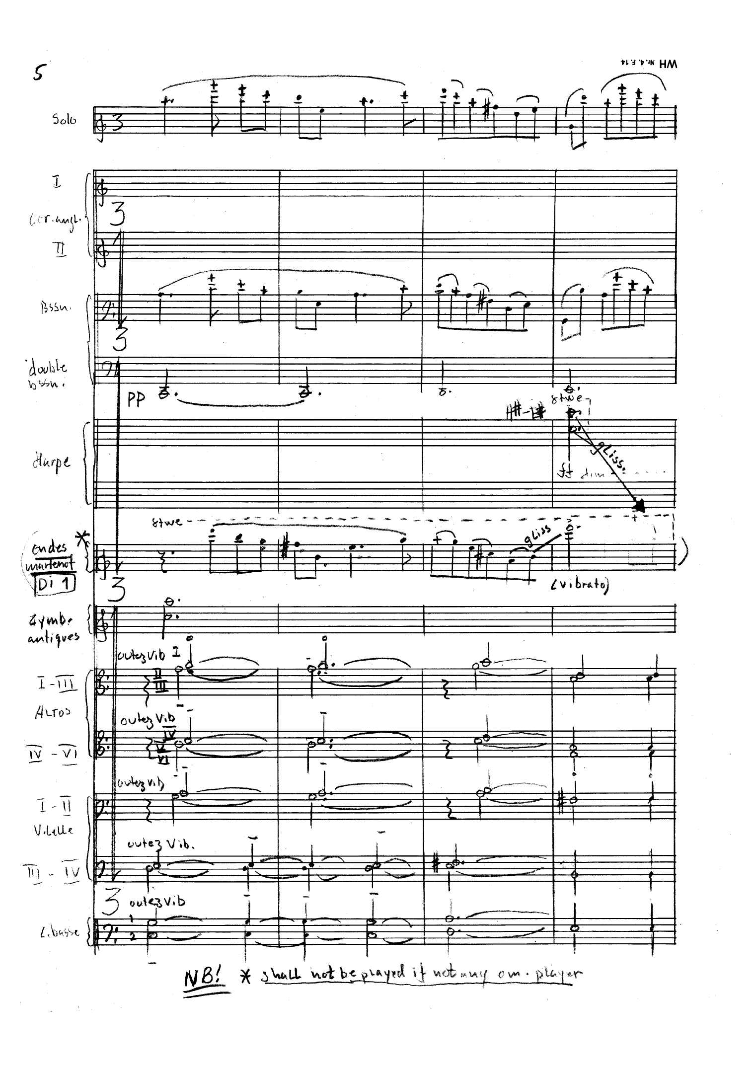 Concerto pour clarinette et orchestre - Image 8
