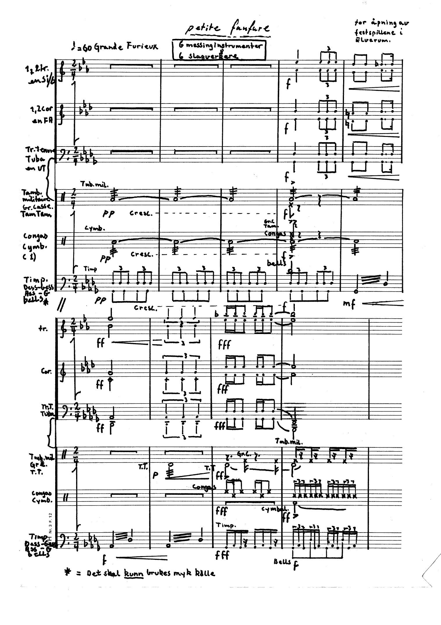 Petite fanfare
