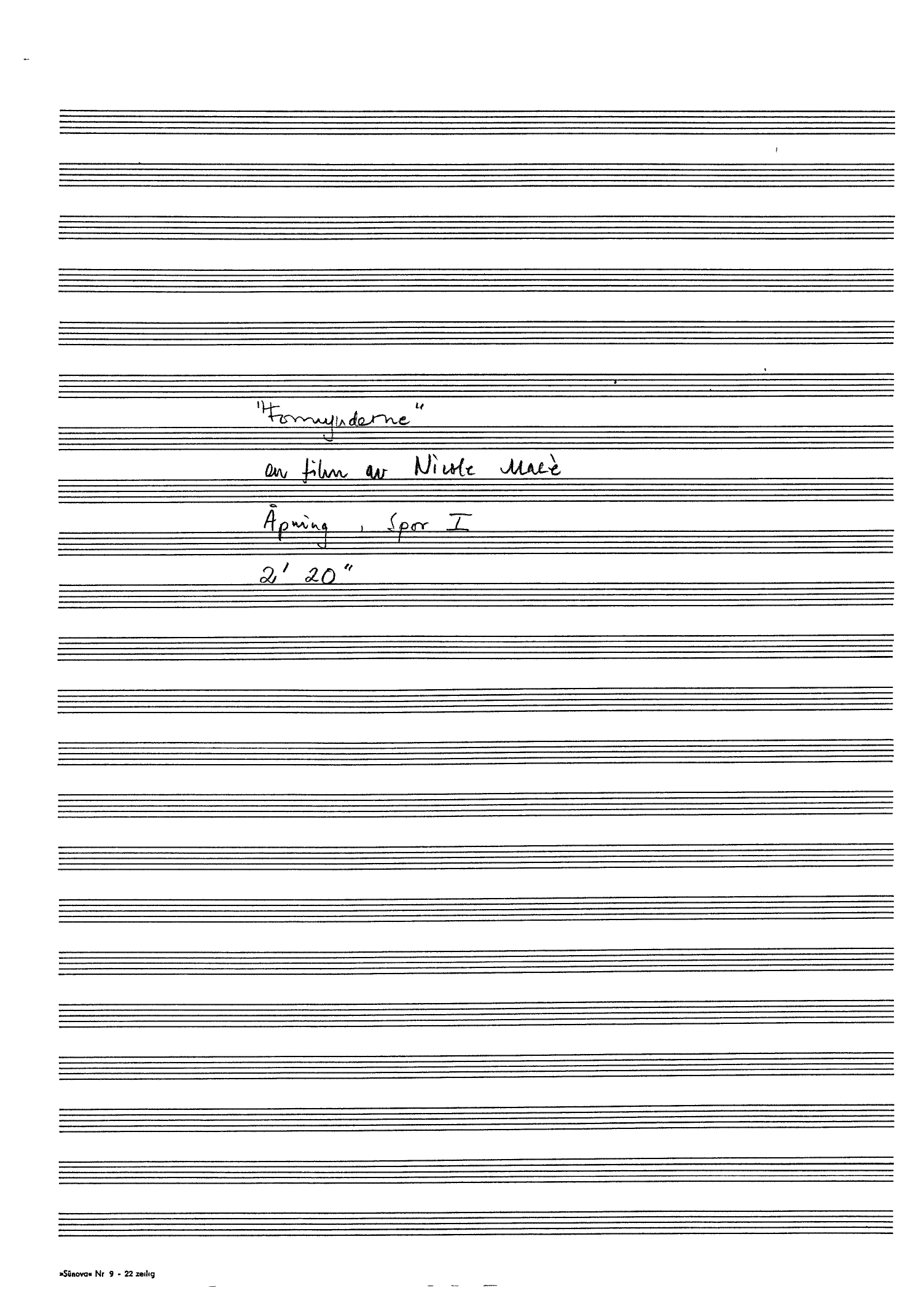The Guardians, Film Music