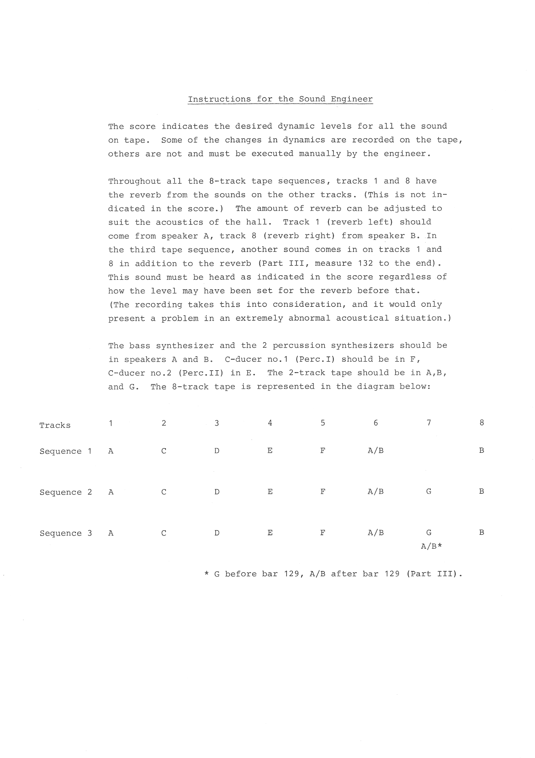 Shiva's dance for 2 Percussionists, Sound Engineer and Tape - Bilde 6