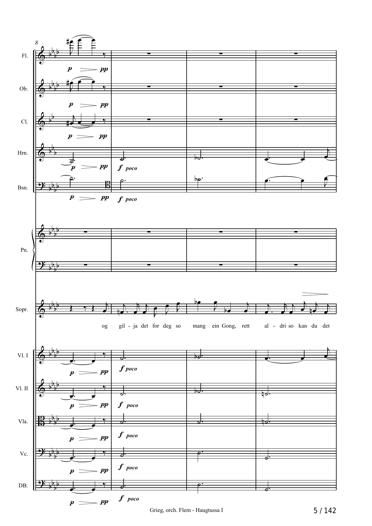 Haugtussa - 8 Songs from "Haugtussa" by Arne Garborg - Bilde 5