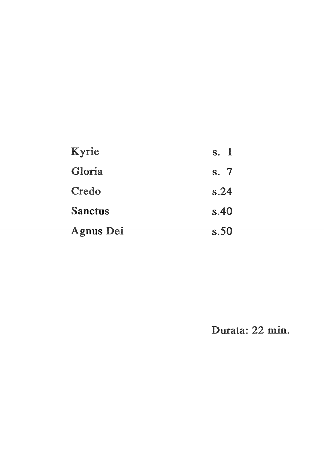 Missa Nova, Op. 104 : Mass for Vocal Ensemble a Cappella - Image 2