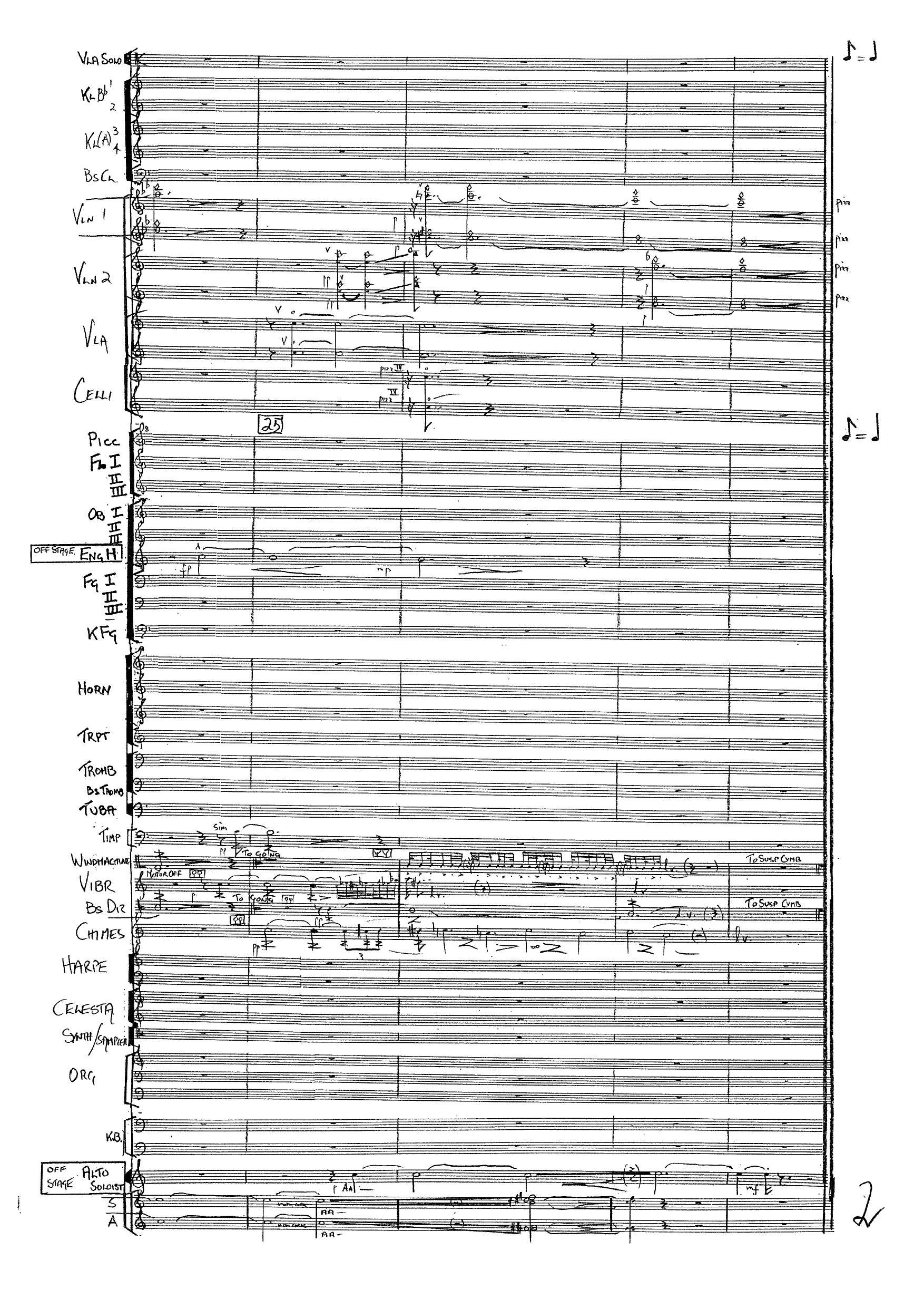 Ved Komethodet - Orkesterdrama for solo bratsj, alt, kvinnekor og stort orkester - Bilde 9
