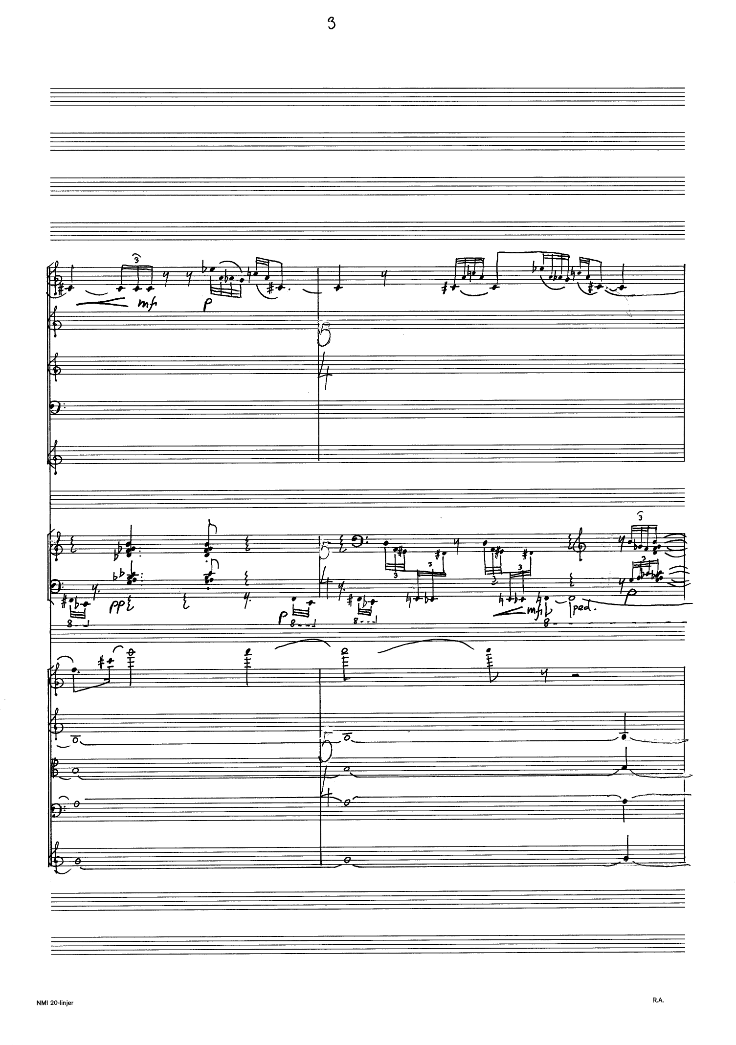 Four Poems for Chamber Ensemble - Bilde 5