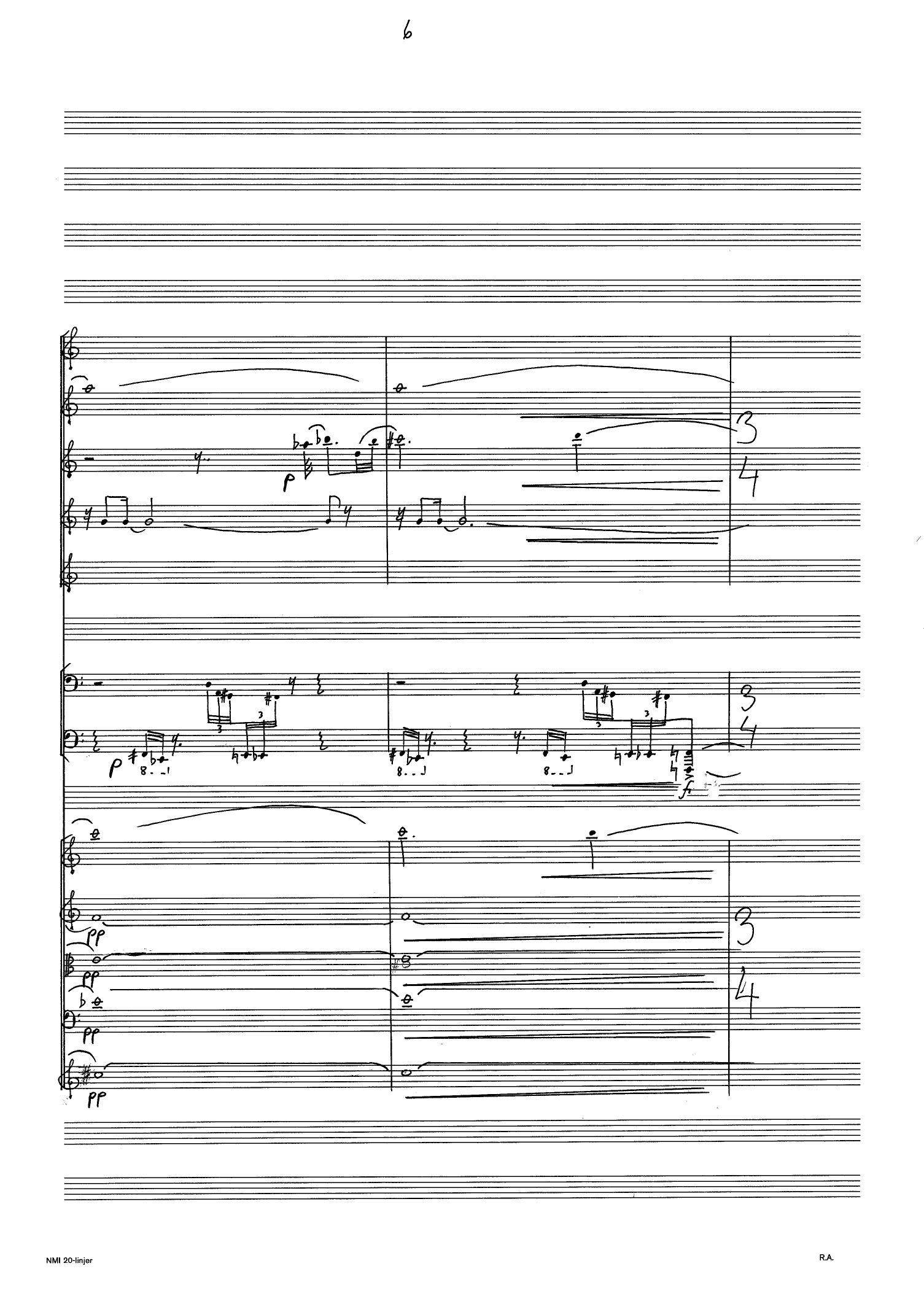 Four Poems for Chamber Ensemble - Bilde 8