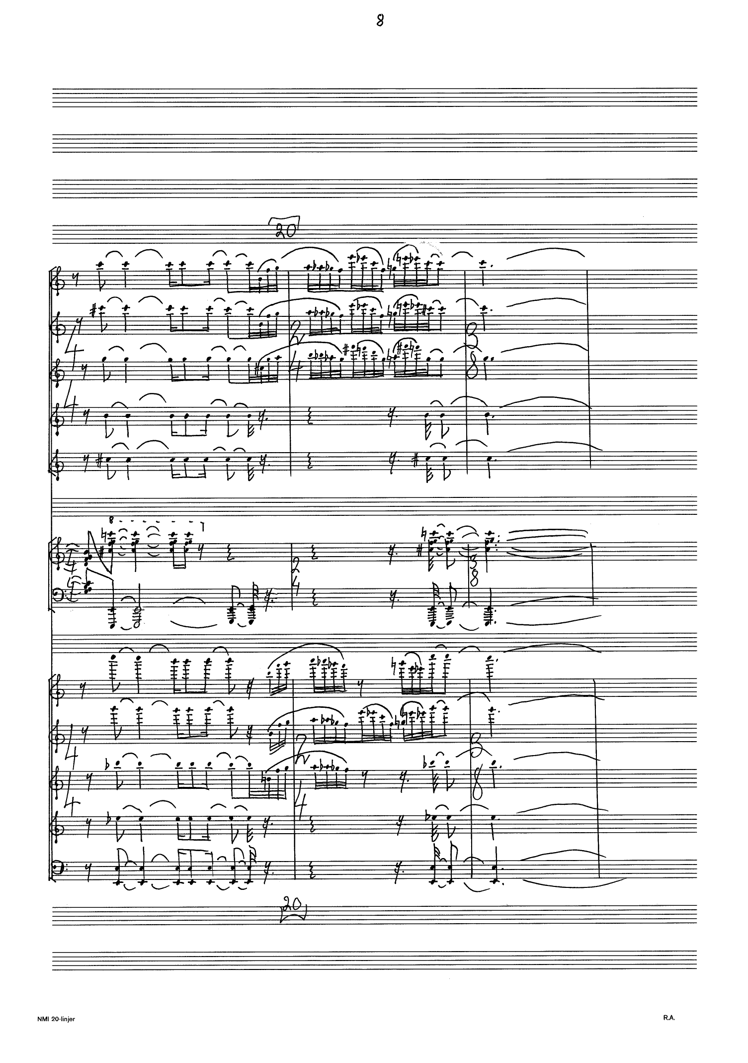 Four Poems for Chamber Ensemble - Bilde 10