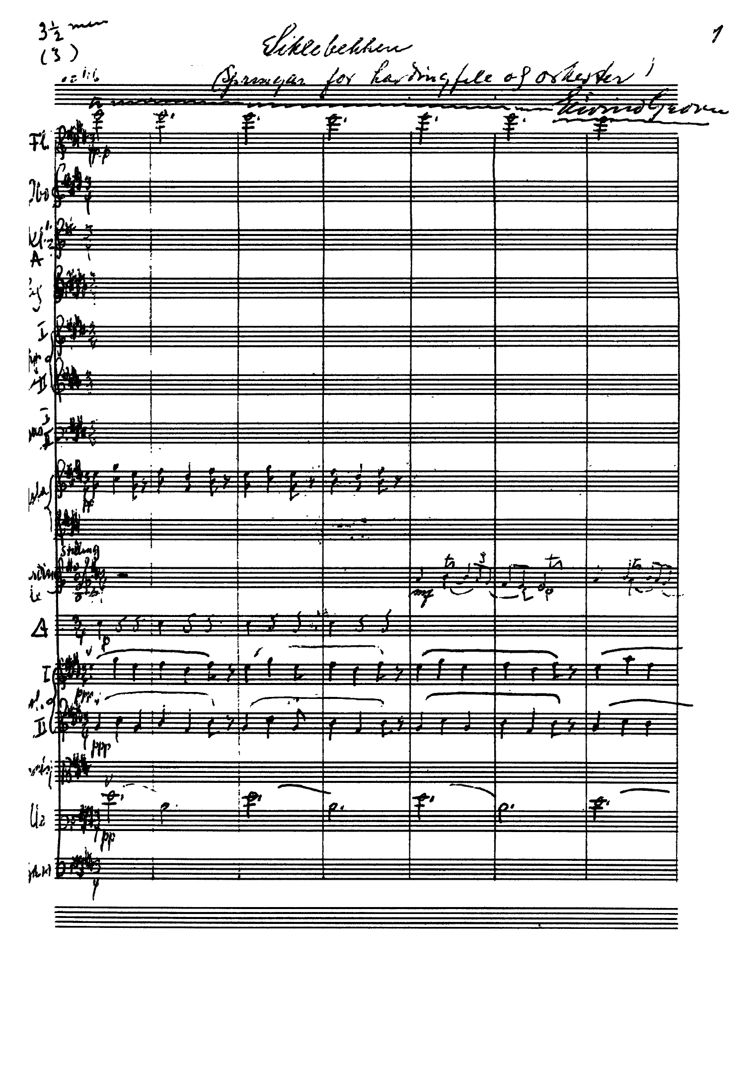 The Trickling Brook, Op. 27