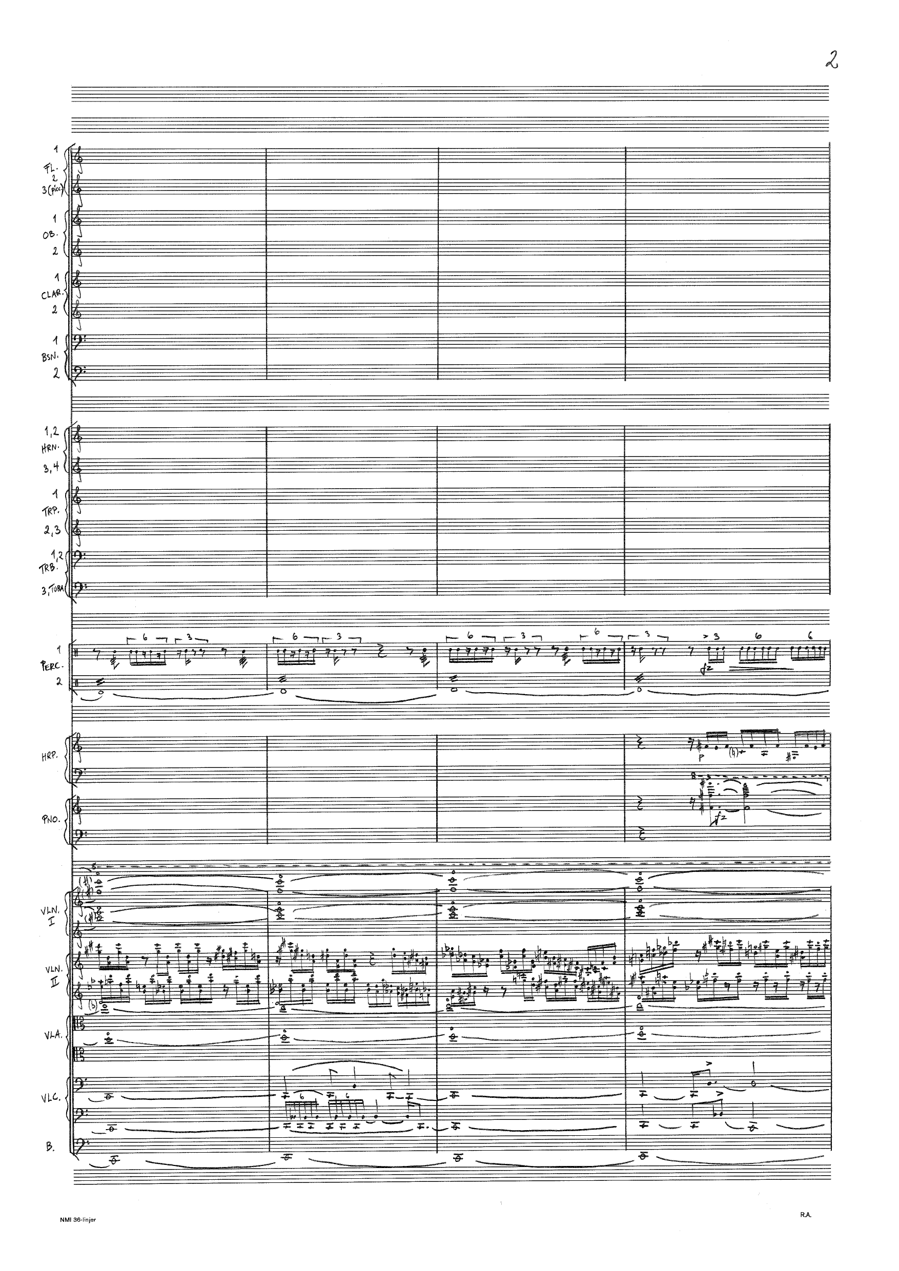 ...in the Night Before the Town-crier Begin to Cry - for Narrator and Orchestra - Bilde 4