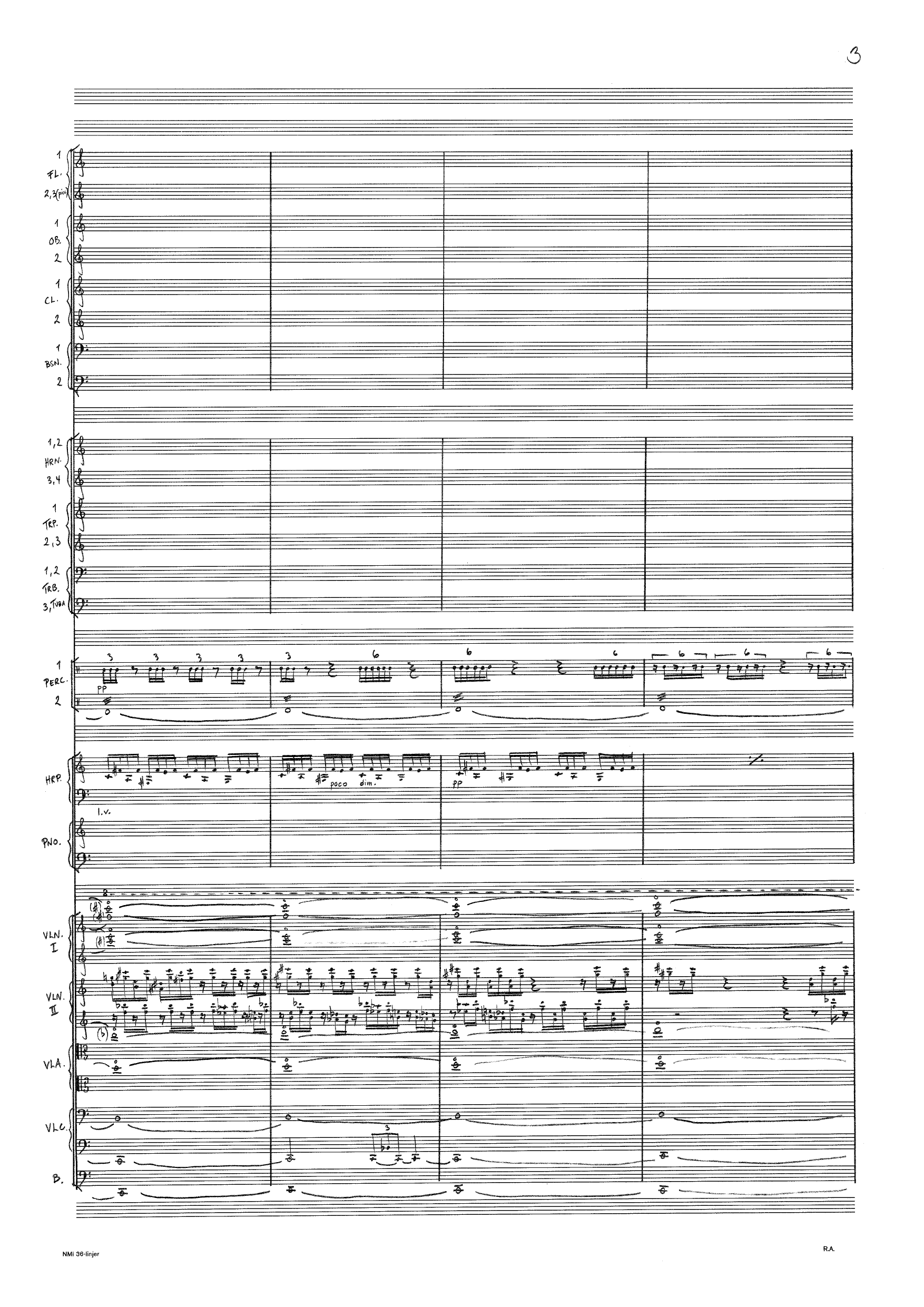 ...in the Night Before the Town-crier Begin to Cry - for Narrator and Orchestra - Bilde 5