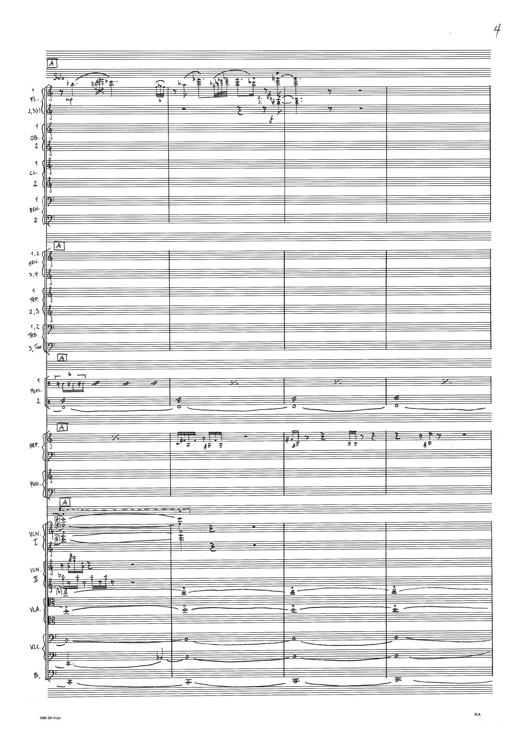...in the Night Before the Town-crier Begin to Cry - for Narrator and Orchestra - Bilde 6