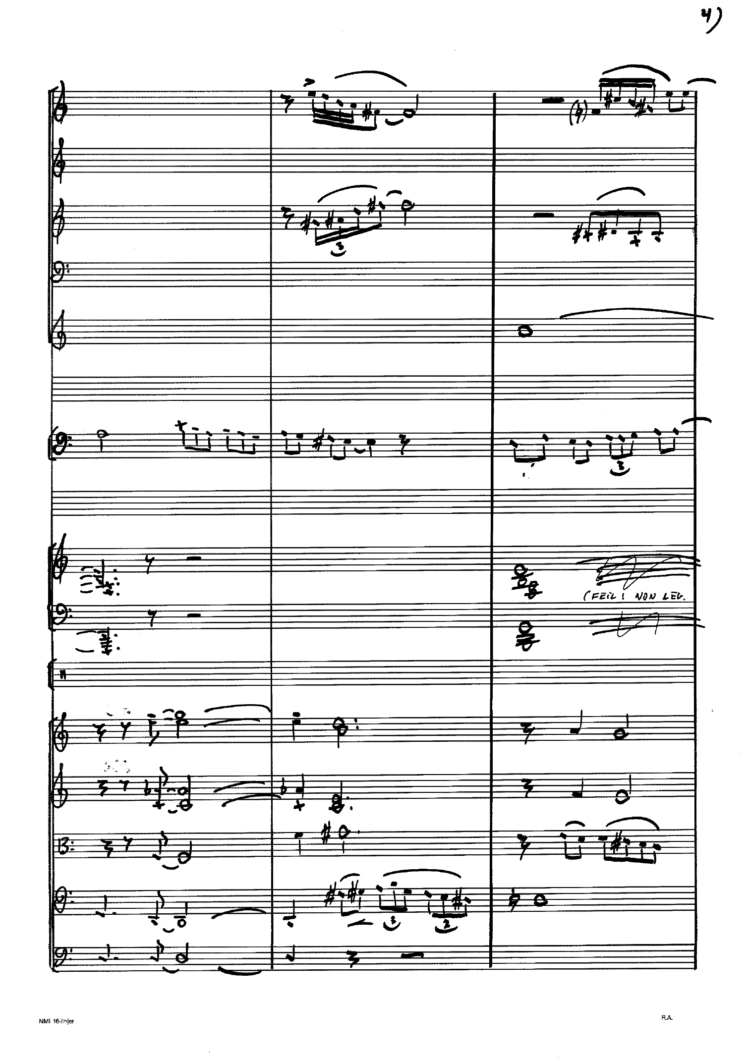 Musikk til Feberdigte av Knut Hamsun - For sinfonietta-besetning med resitasjon og sangsolist - Image 10