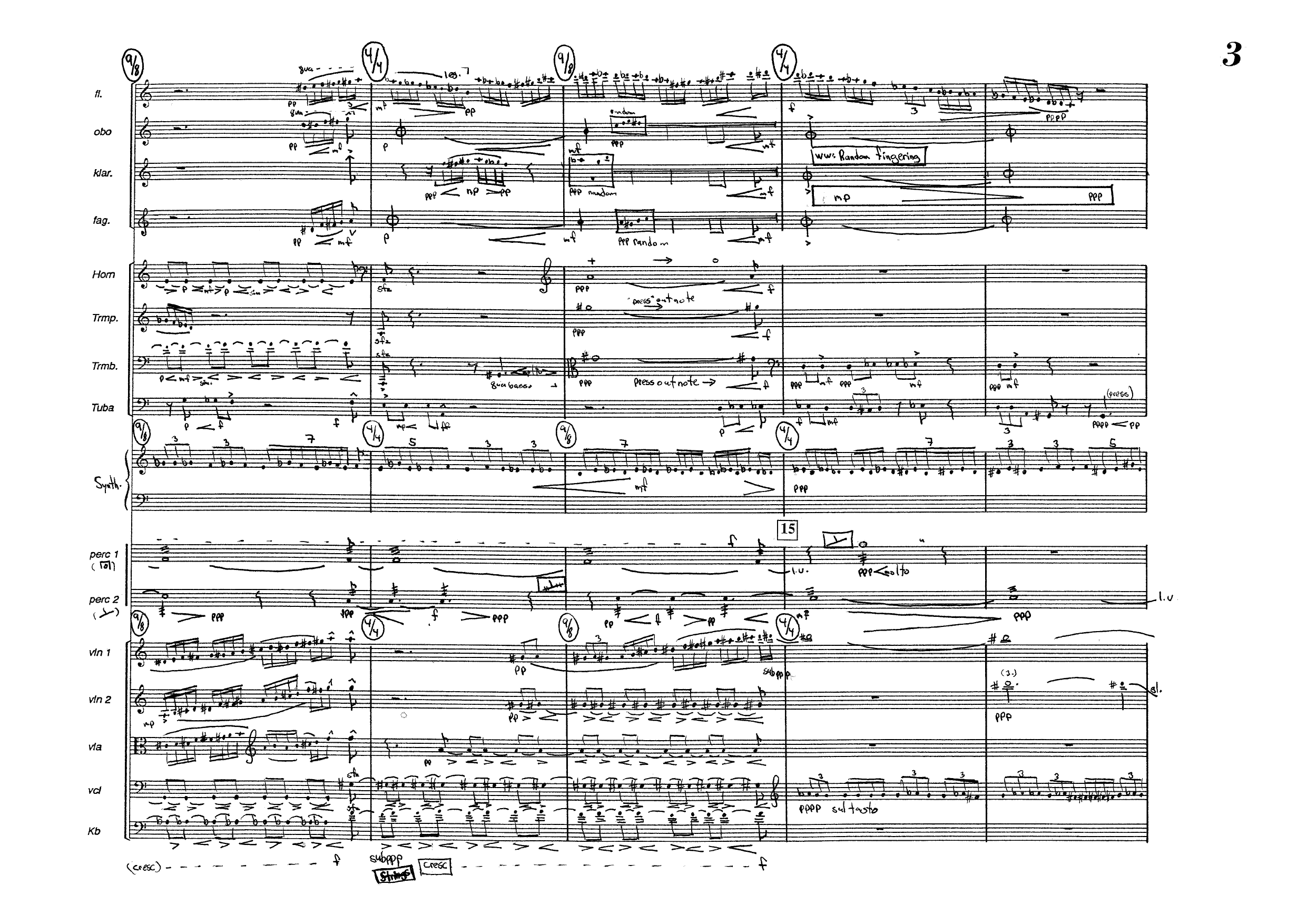 The Primitive. The Poison. The Storm - Drama for sinfonietta - Bilde 5