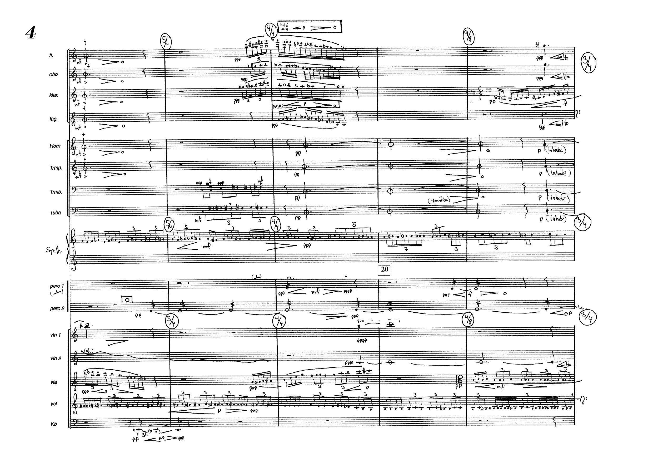 The Primitive. The Poison. The Storm - Drama for sinfonietta - Bilde 6