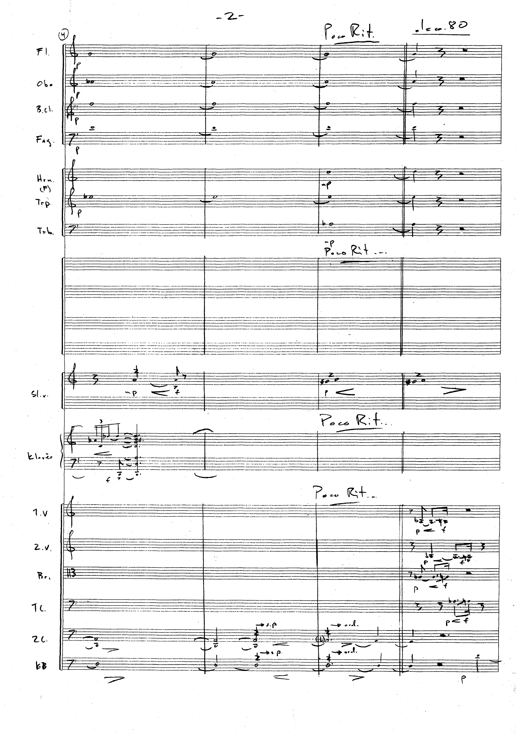 Trippelkonsert - For Sinfonietta og fagott, cello & slagverksolister - Bilde 3