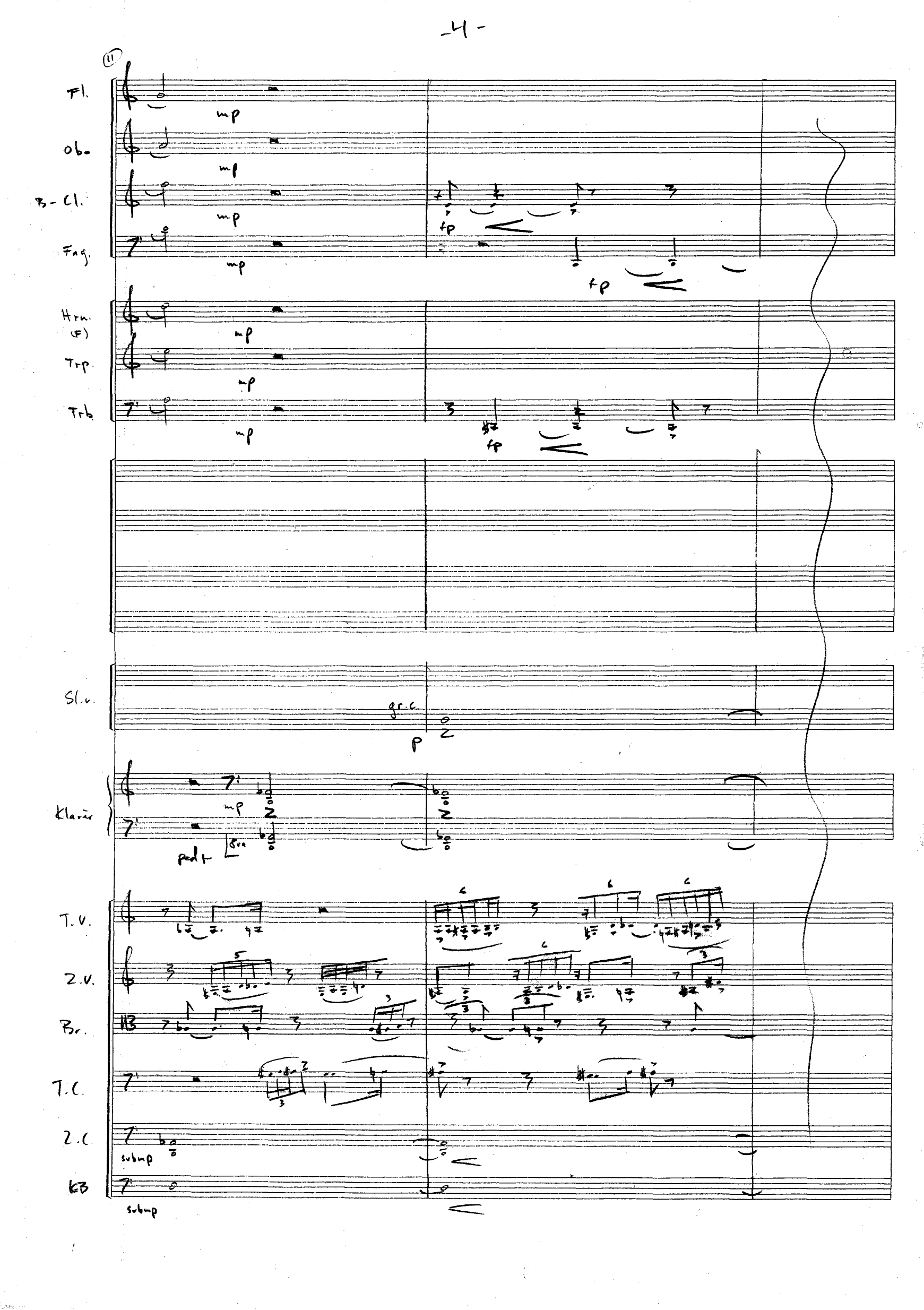 Trippelkonsert - For Sinfonietta og fagott, cello & slagverksolister - Bilde 5