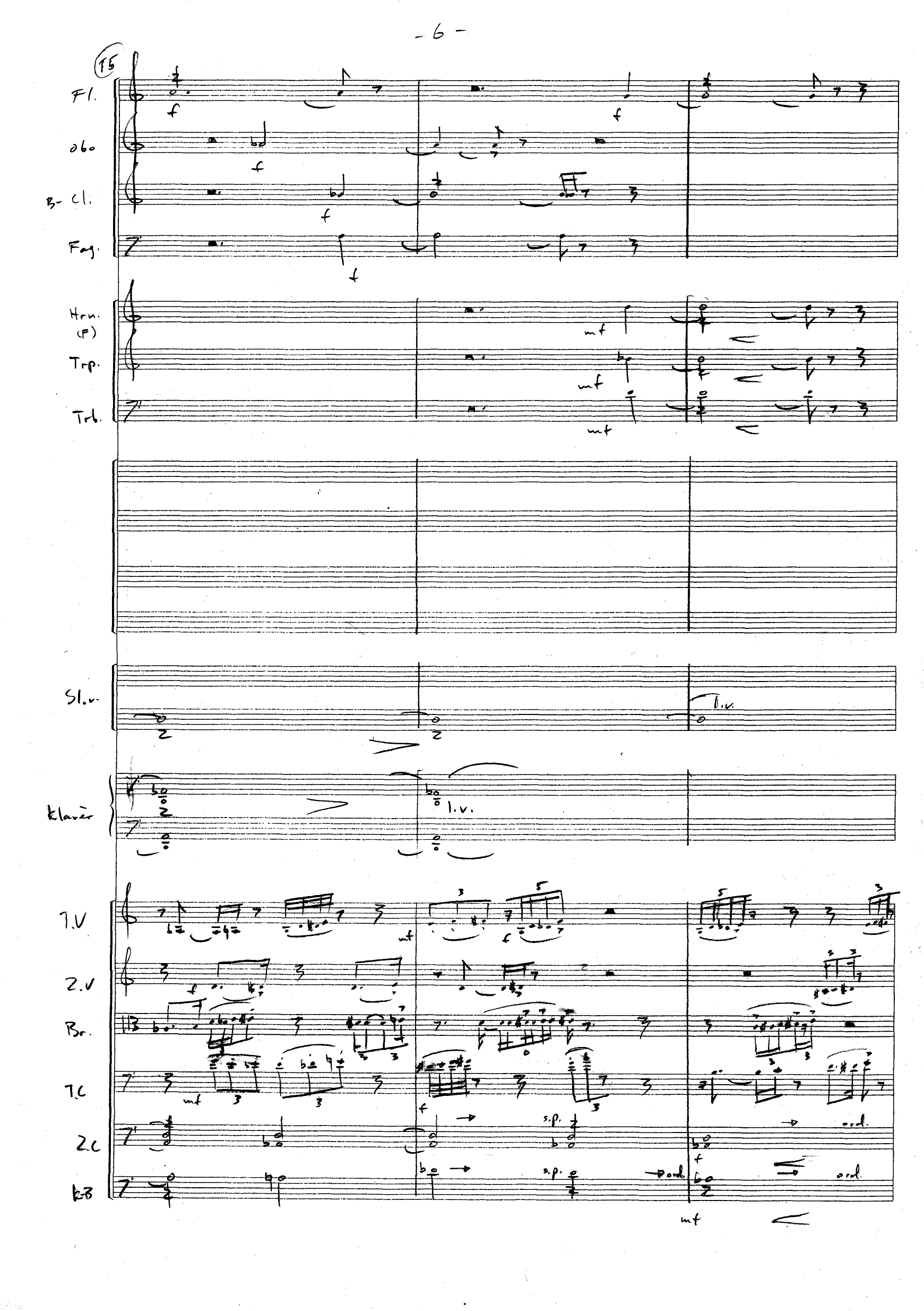 Trippelkonsert - For Sinfonietta og fagott, cello & slagverksolister - Bilde 7