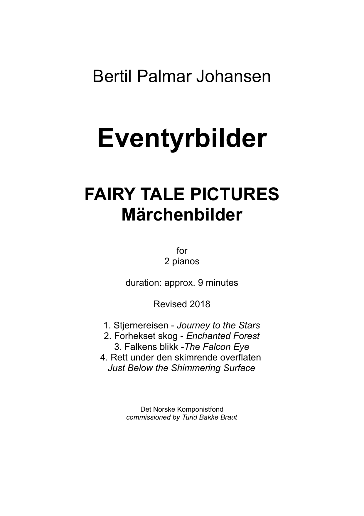 Märchenbilder für 2 Pianos - Image 3