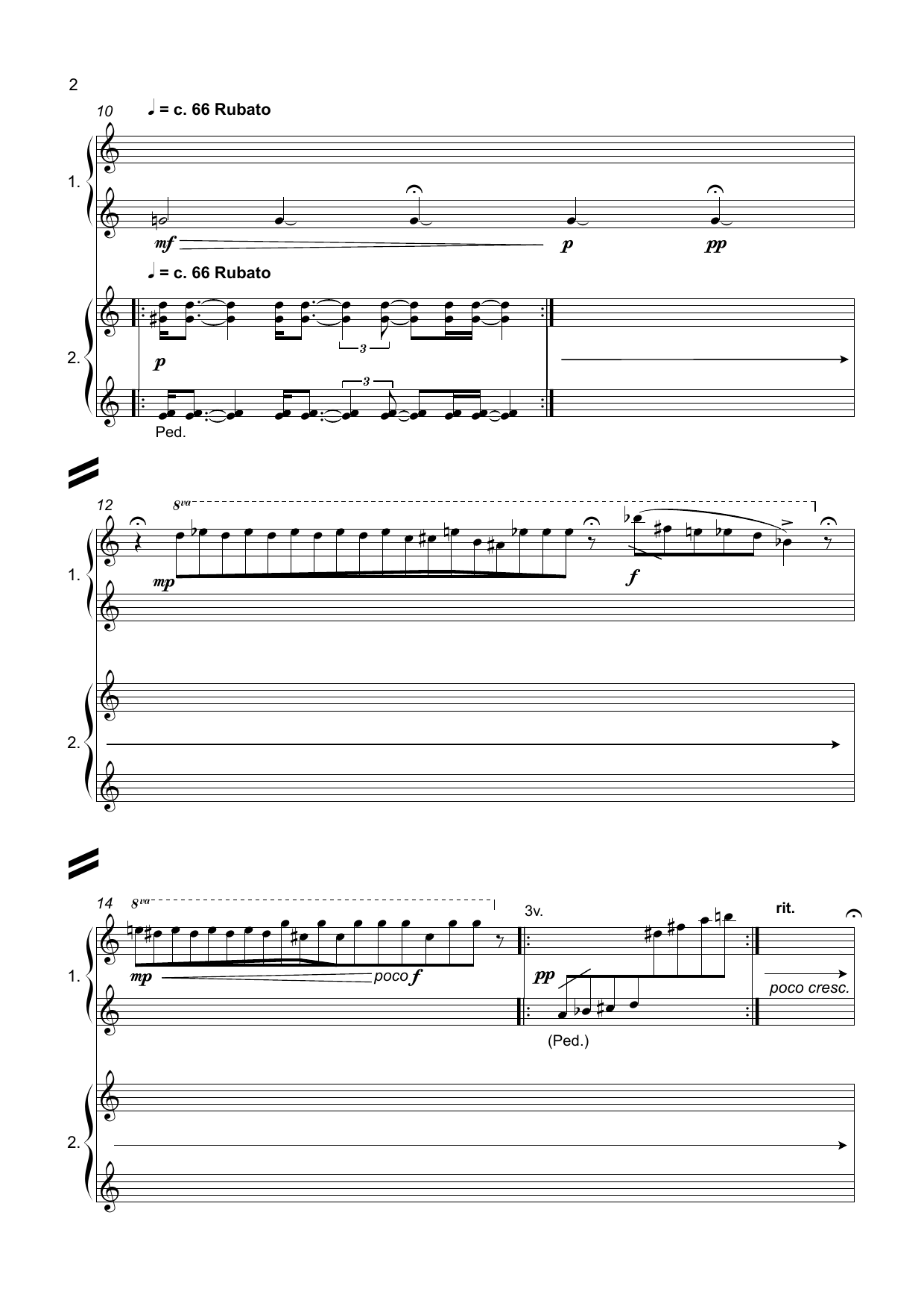 Märchenbilder für 2 Pianos - Image 6